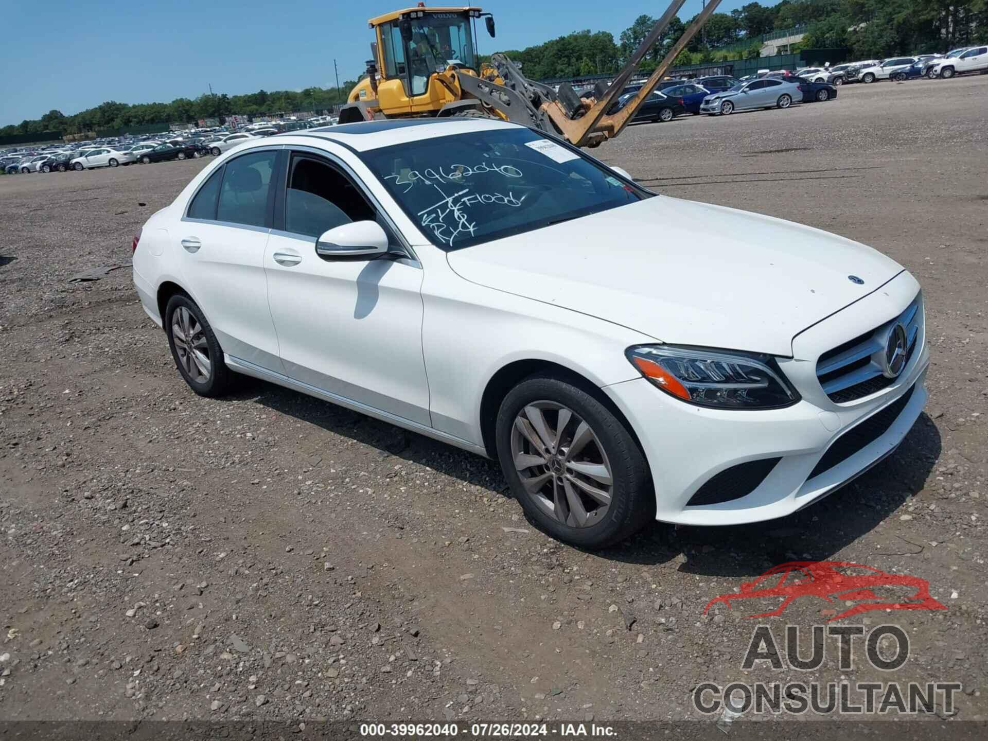 MERCEDES-BENZ C 300 2019 - 55SWF8EB4KU311029