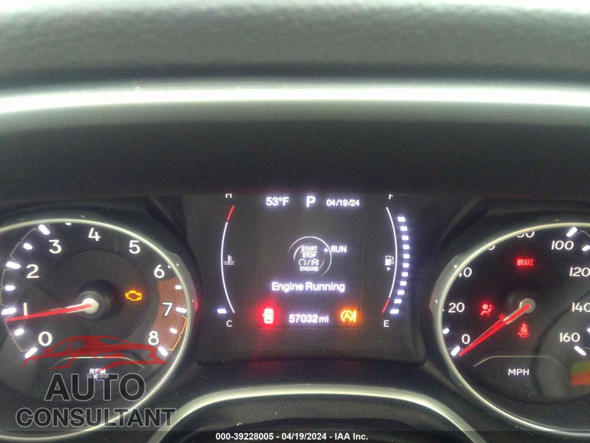 JEEP COMPASS 2019 - 3C4NJDBB9KT776559