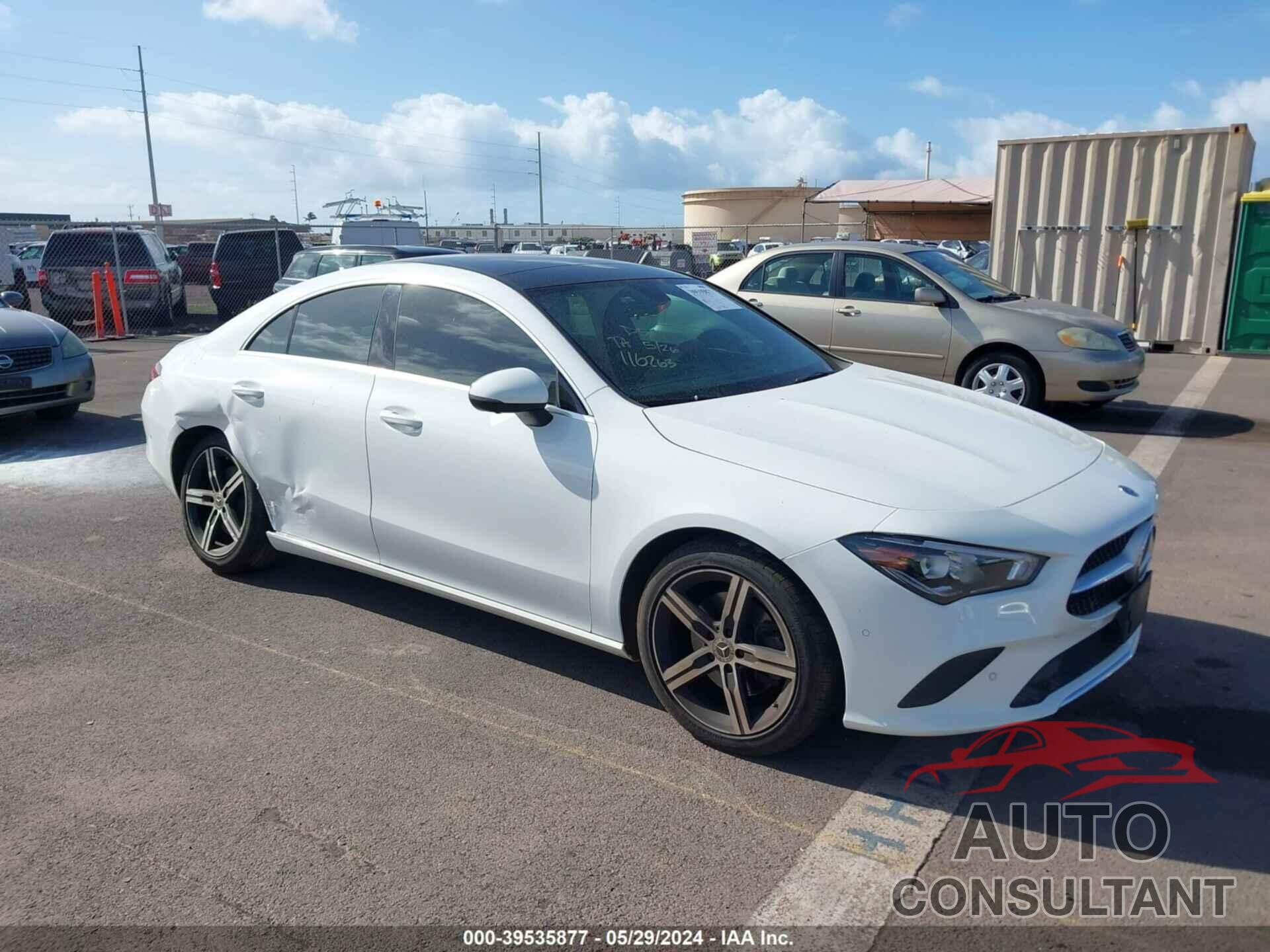 MERCEDES-BENZ CLA 250 2020 - WDD5J4GB7LN062980