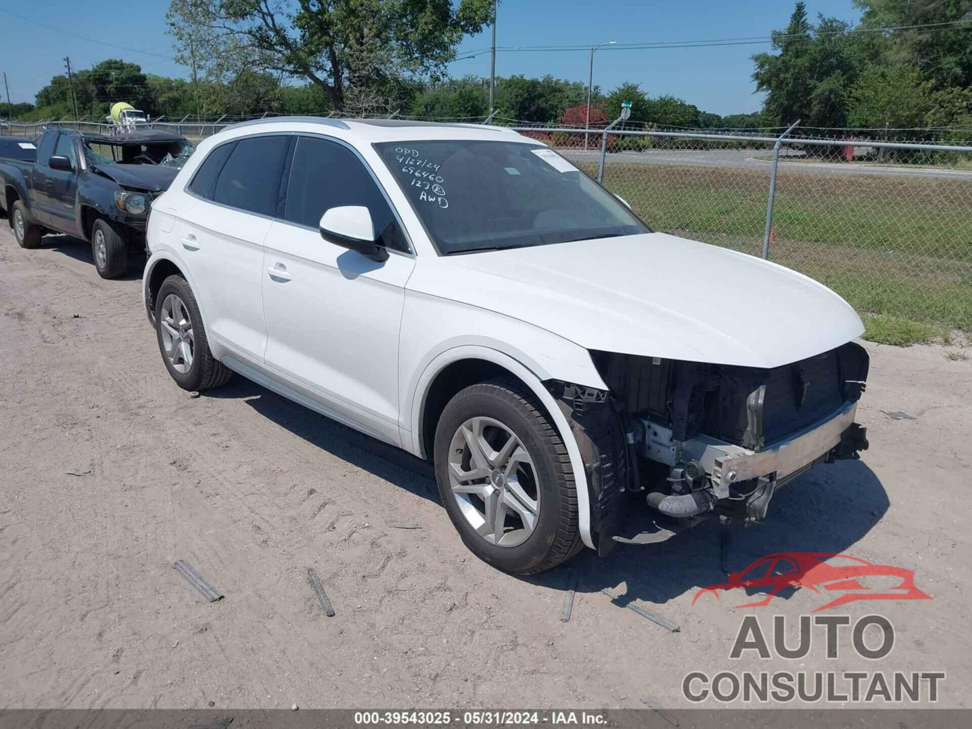 AUDI Q5 2019 - WA1ANAFY4K2068201