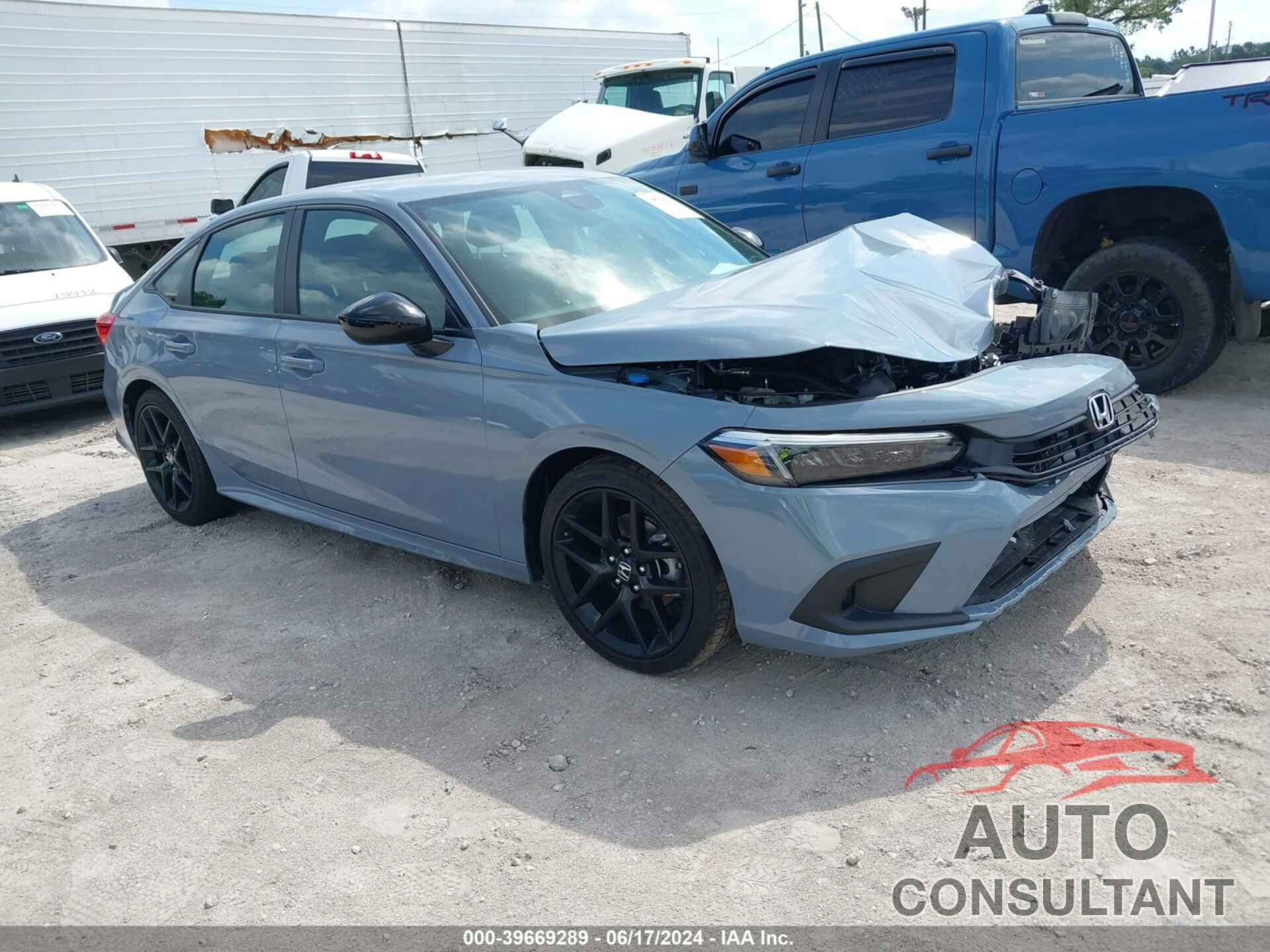 HONDA CIVIC 2024 - 2HGFE2F52RH561806