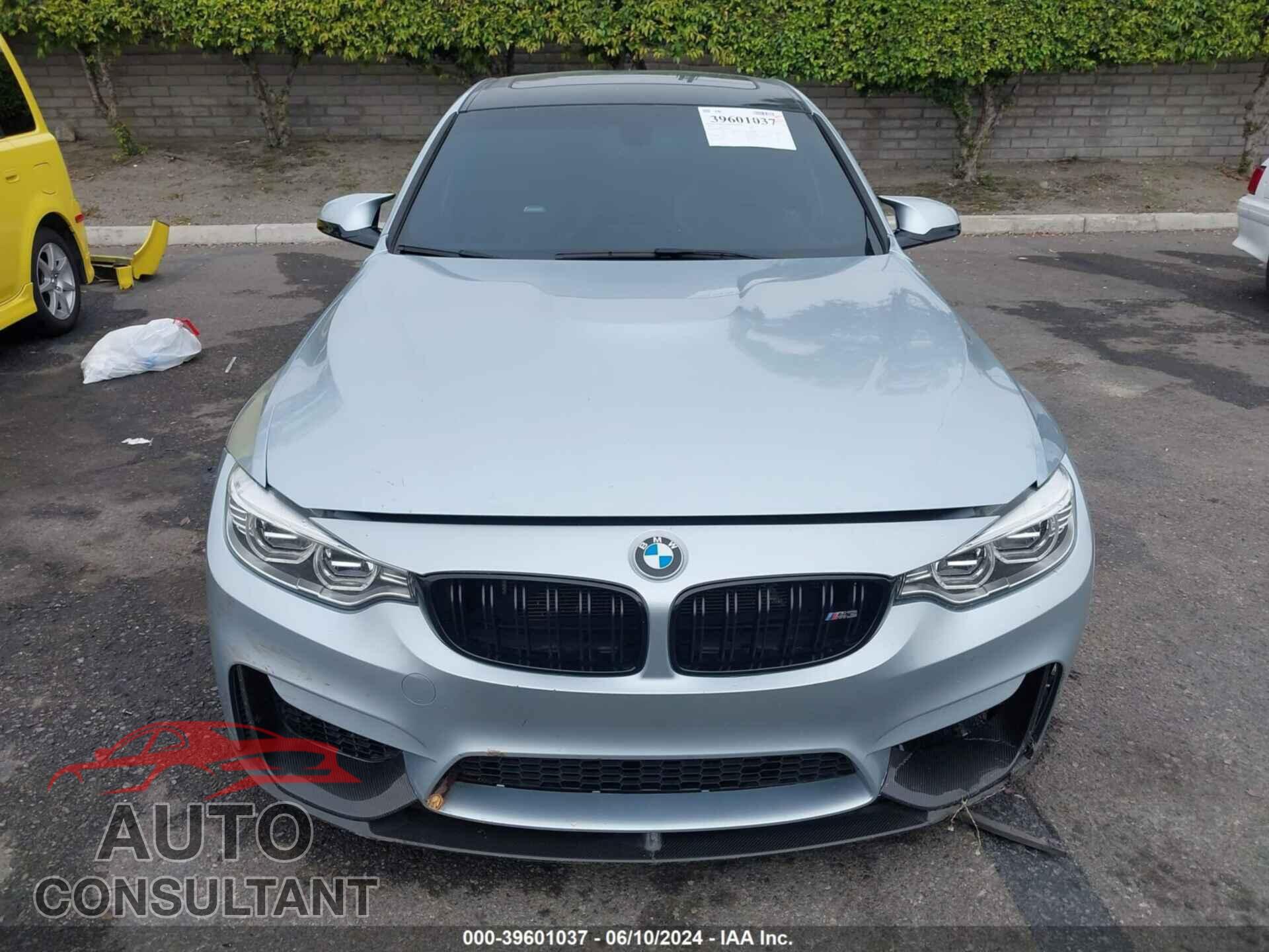 BMW M3 2017 - WBS8M9C59H5G83331