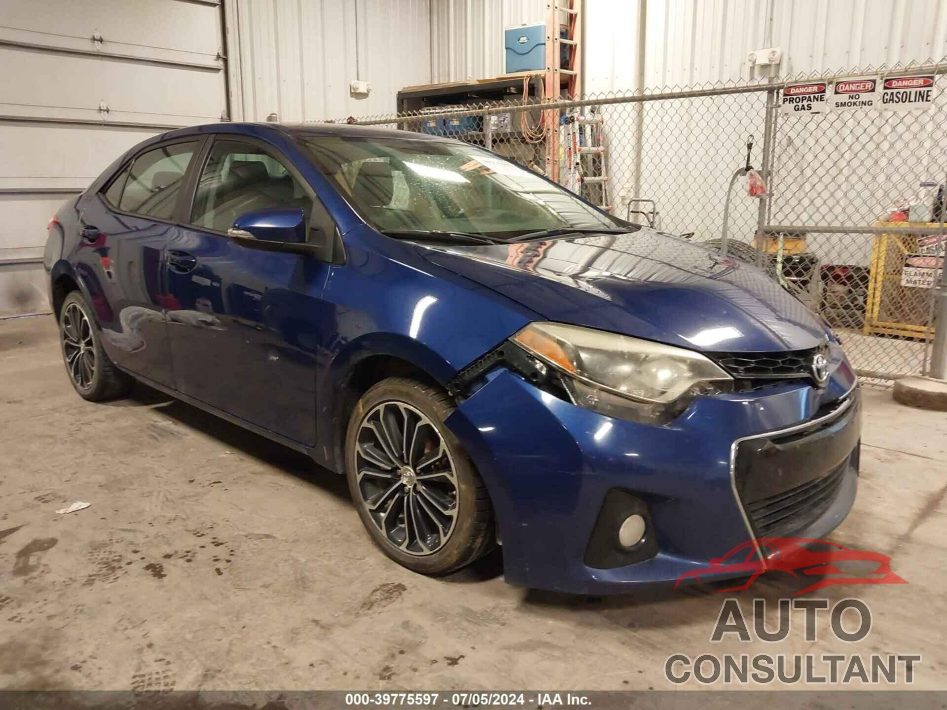 TOYOTA COROLLA 2016 - 2T1BURHE7GC498859