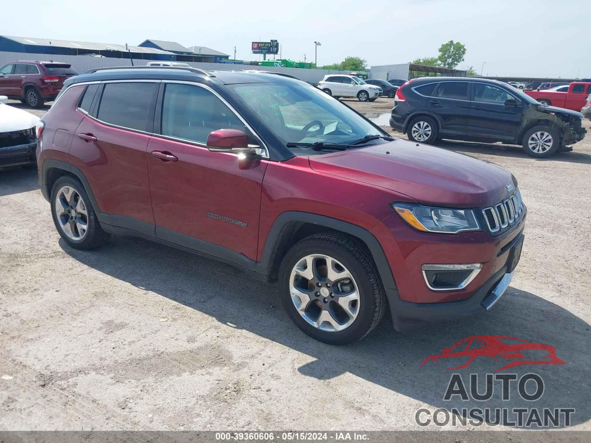 JEEP COMPASS 2020 - 3C4NJCCB0LT247236