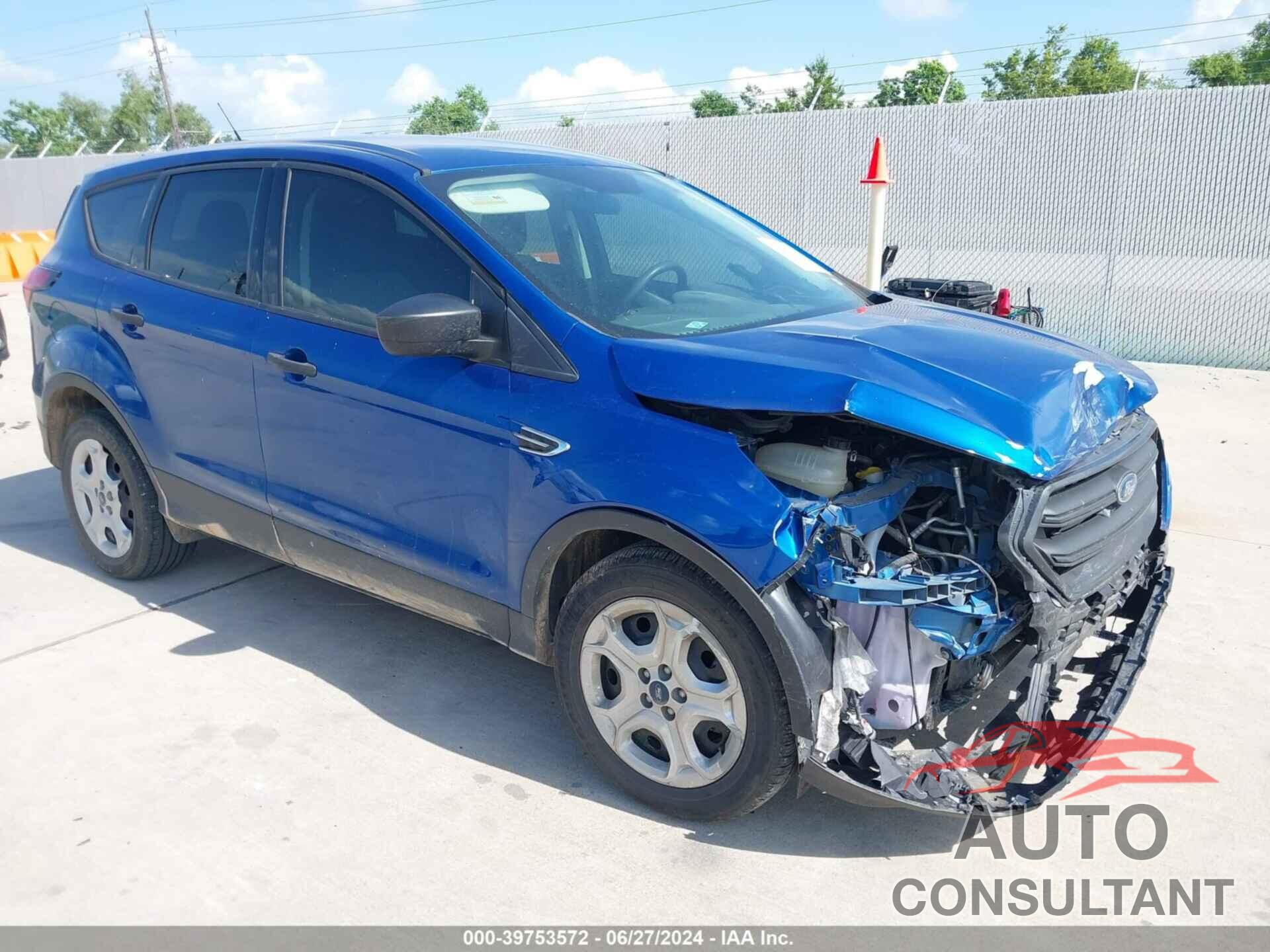 FORD ESCAPE 2019 - 1FMCU0F71KUA59037