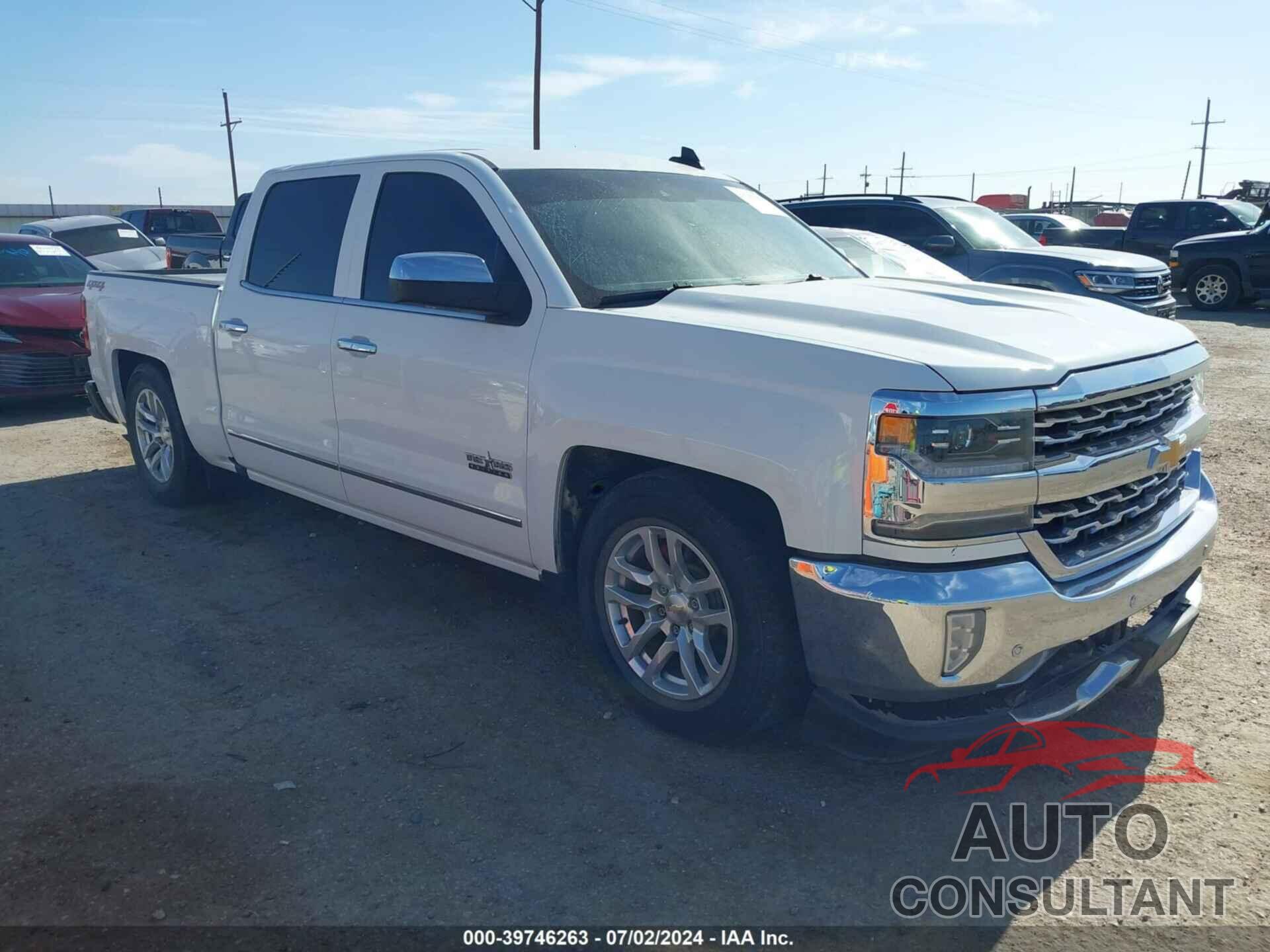 CHEVROLET SILVERADO 1500 2018 - 3GCUKSEC7JG613269