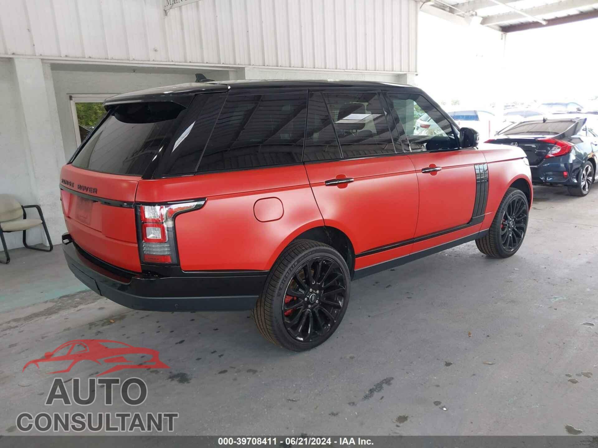 LAND ROVER RANGE ROVER 2016 - SALGS2EF1GA262043