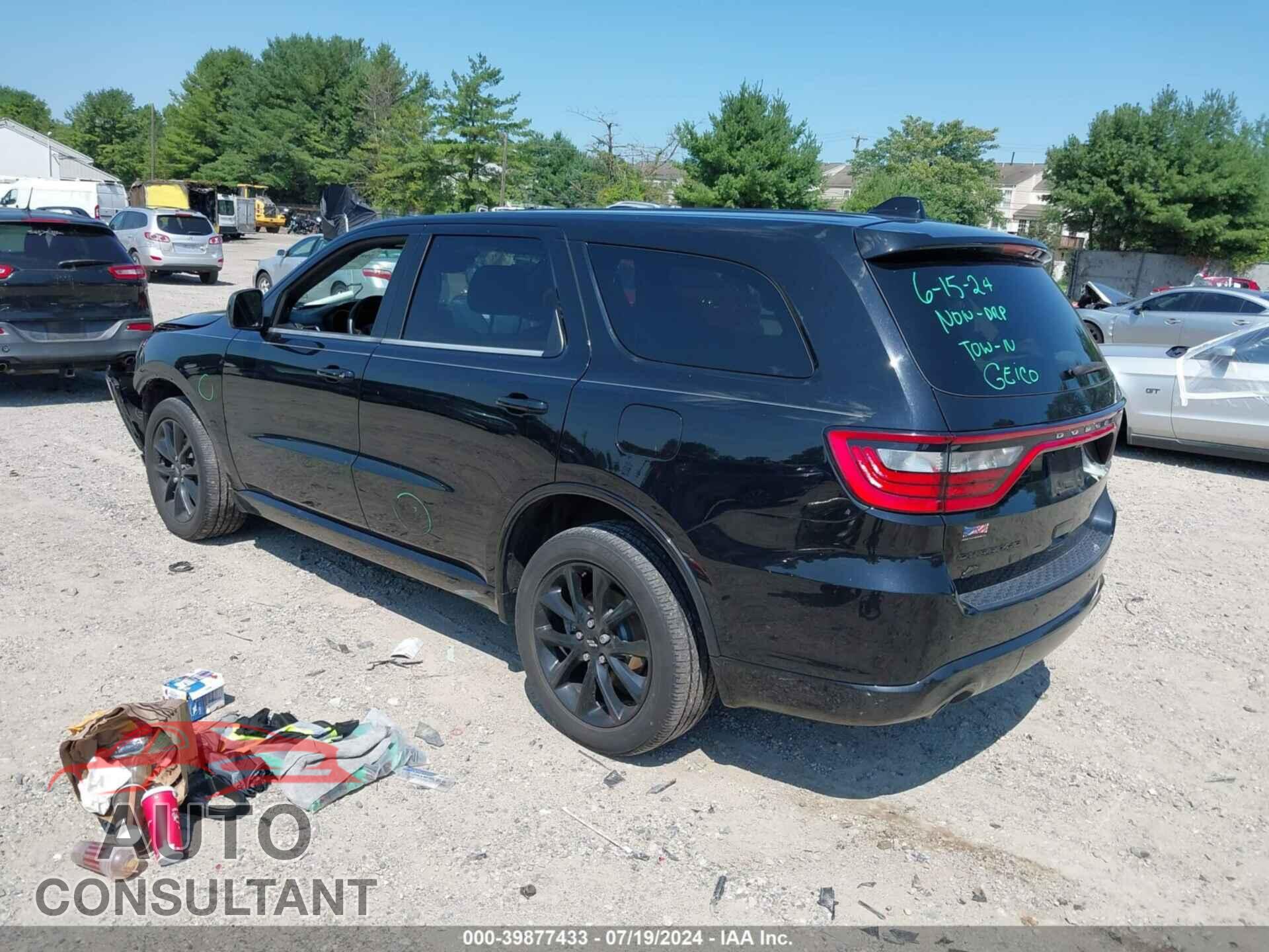 DODGE DURANGO 2019 - 1C4RDJAG7KC606278