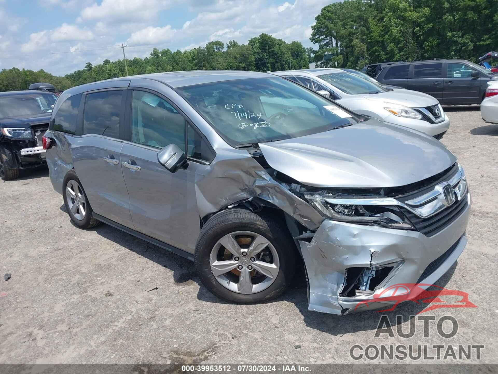 HONDA ODYSSEY 2020 - 5FNRL6H72LB016192