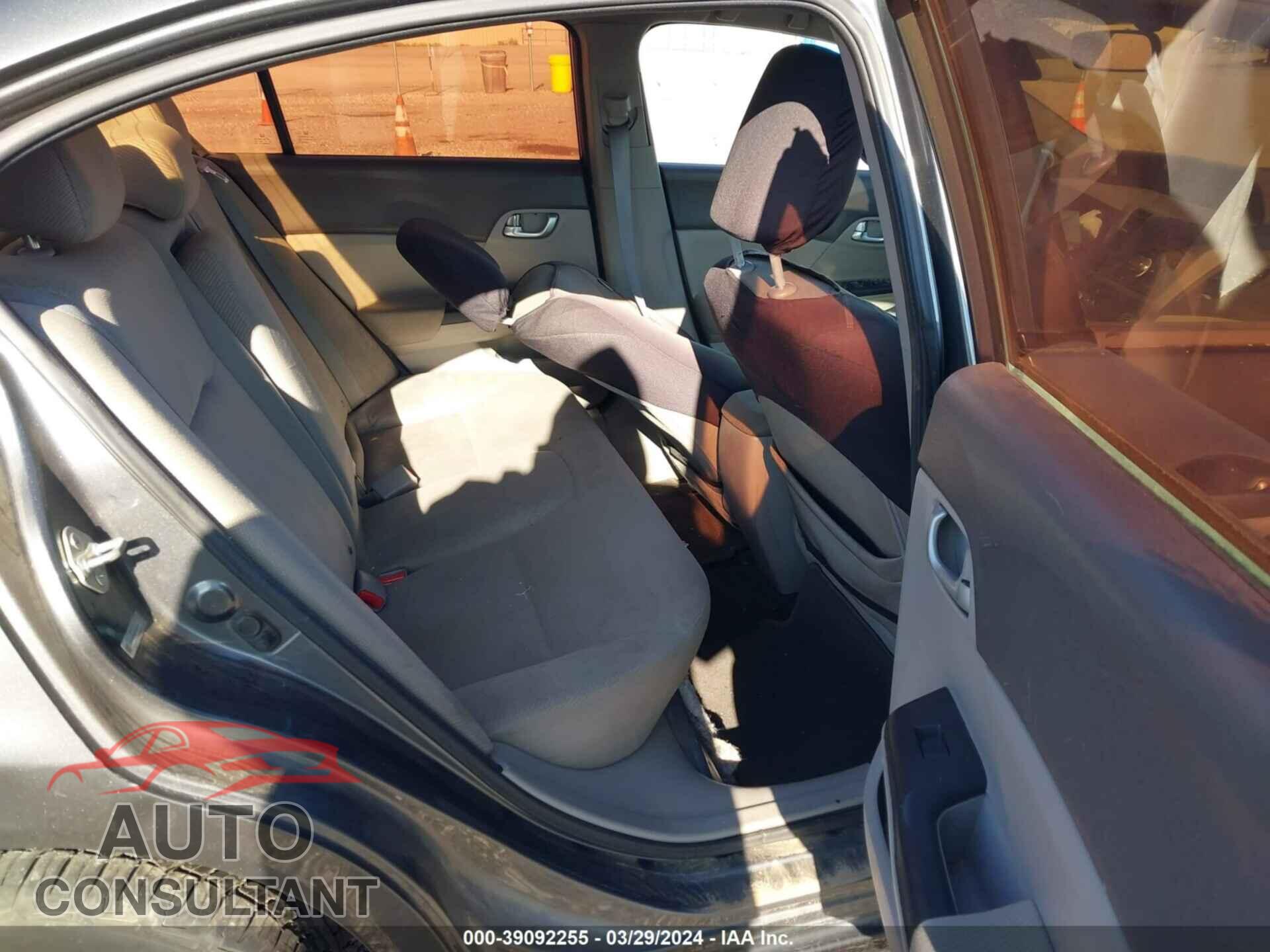 HONDA CIVIC 2012 - 19XFB2F85CE344254