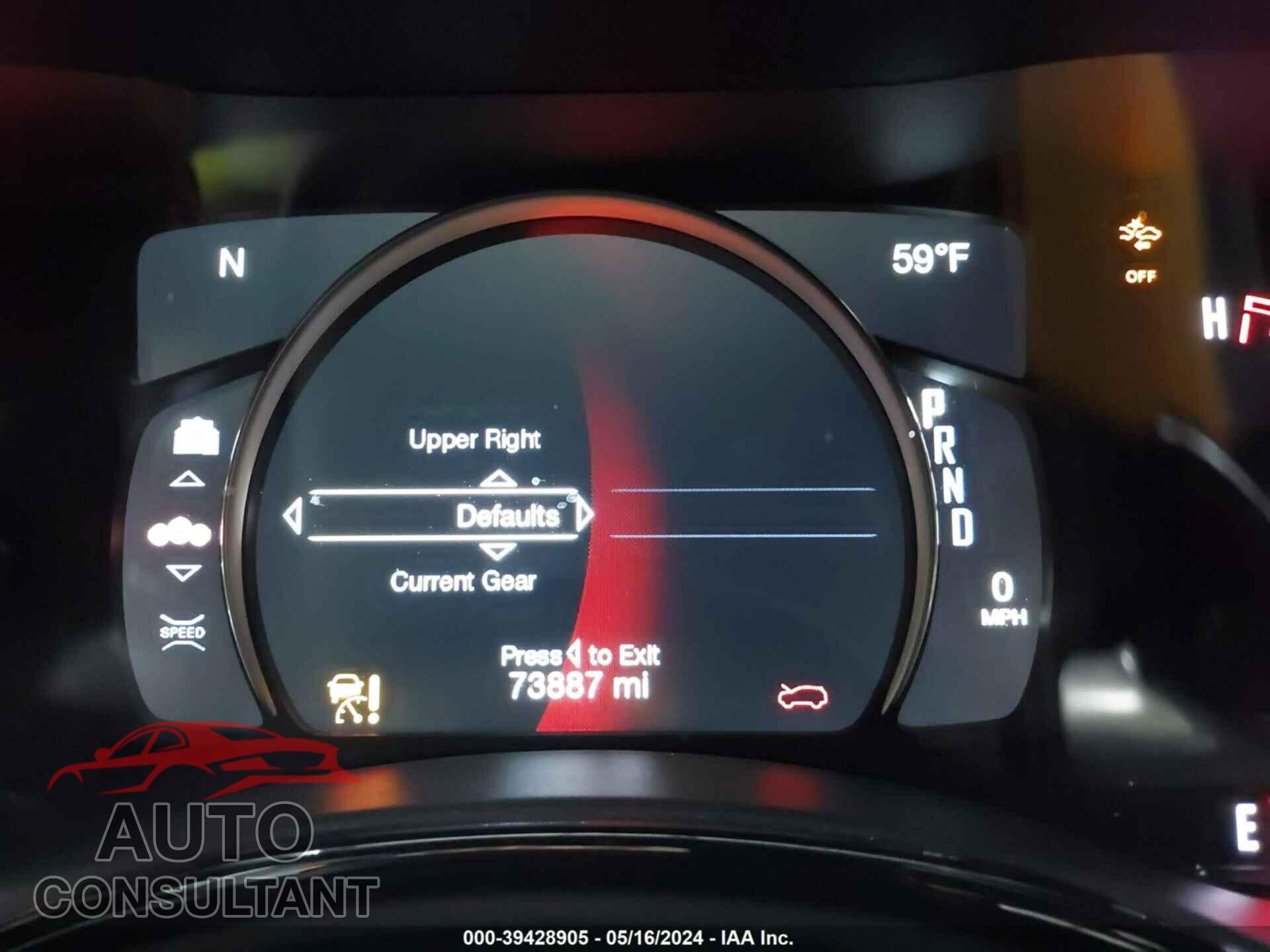 DODGE DURANGO 2021 - 1C4RDJDG5MC599183