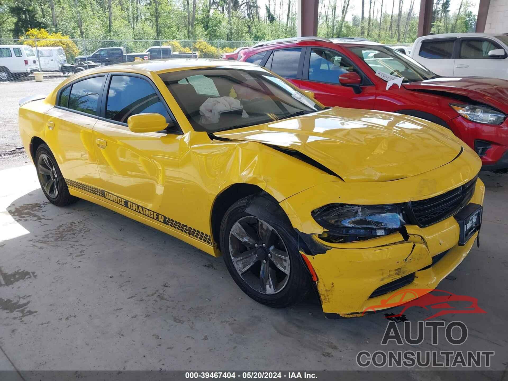 DODGE CHARGER 2018 - 2C3CDXHG7JH156534