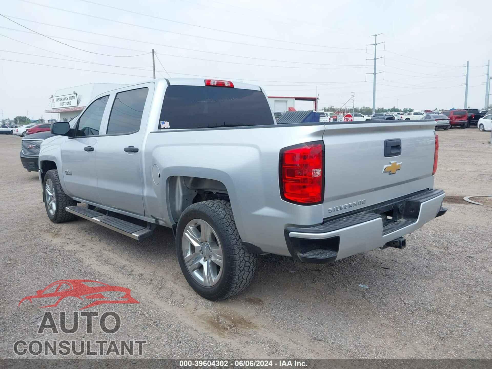CHEVROLET SILVERADO 1500 2018 - 3GCPCPEC9JG420158