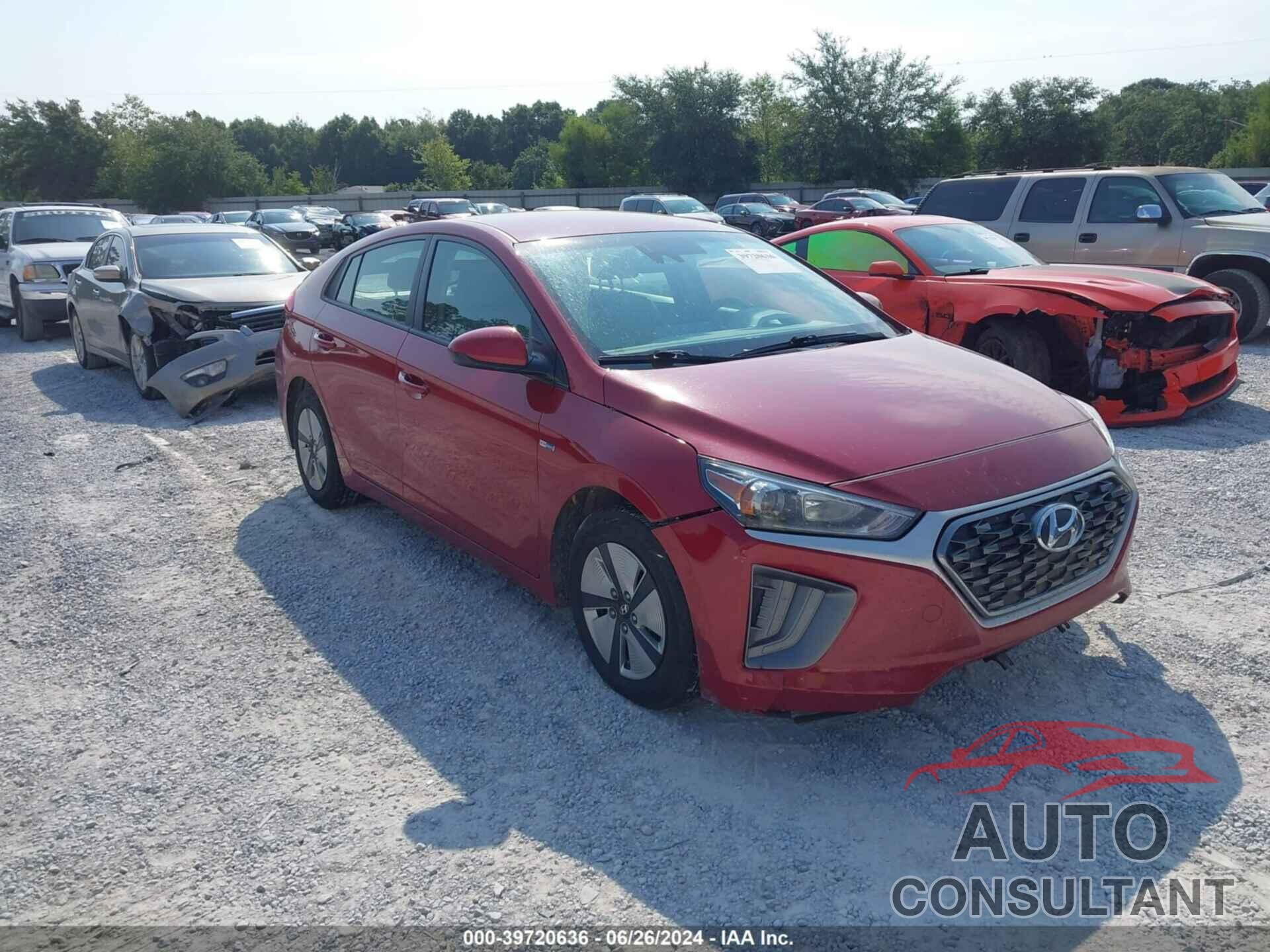 HYUNDAI IONIQ HYBRID 2020 - KMHC65LC3LU212169