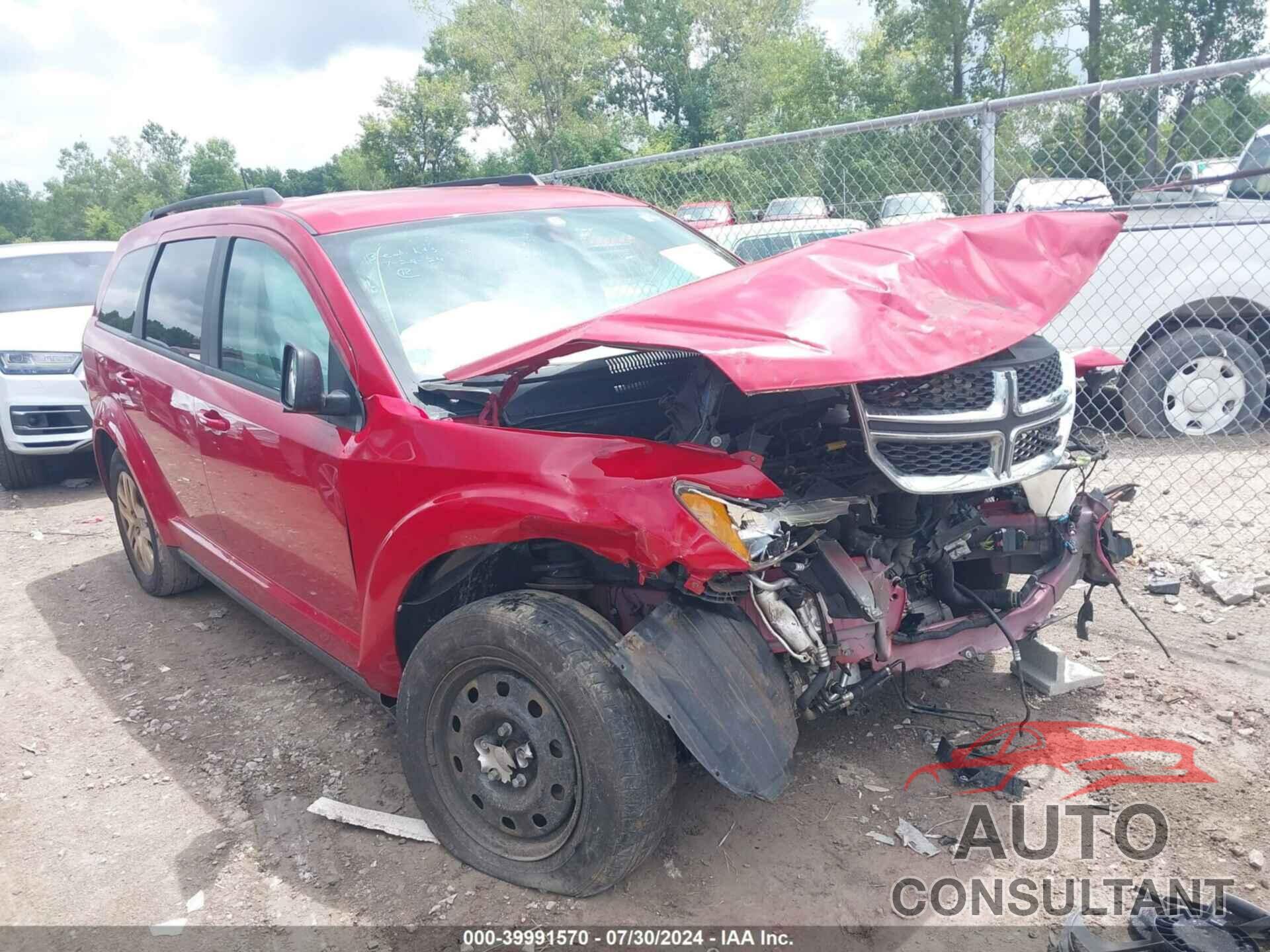 DODGE JOURNEY 2018 - 3C4PDCAB9JT531884