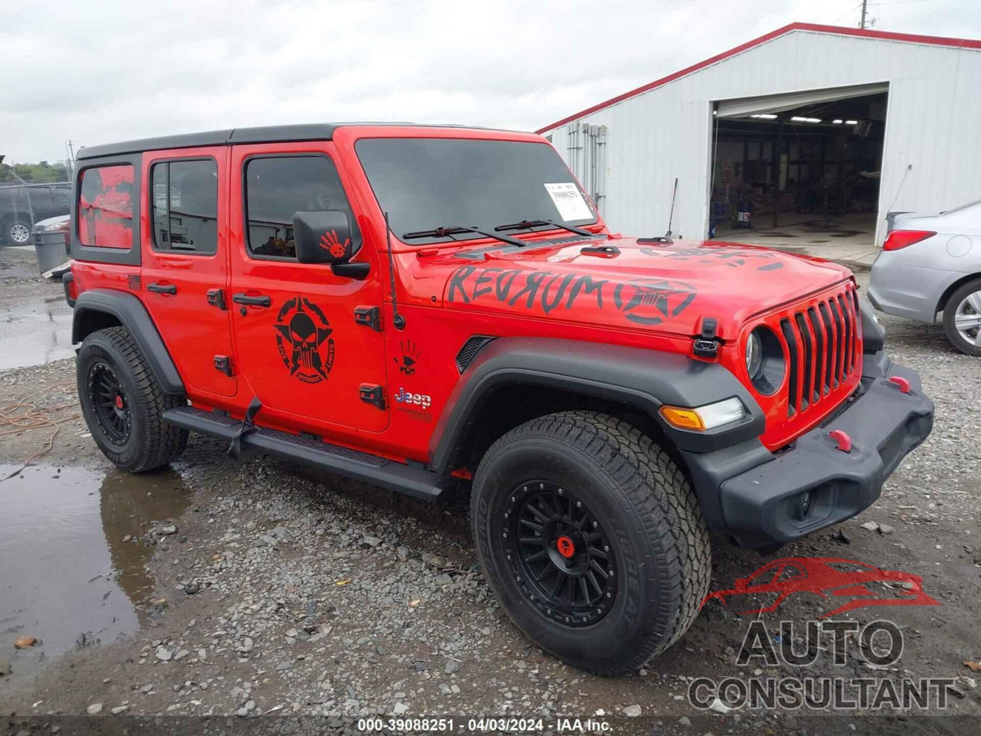 JEEP WRANGLER UNLIMITED 2020 - 1C4HJXDN1LW112211