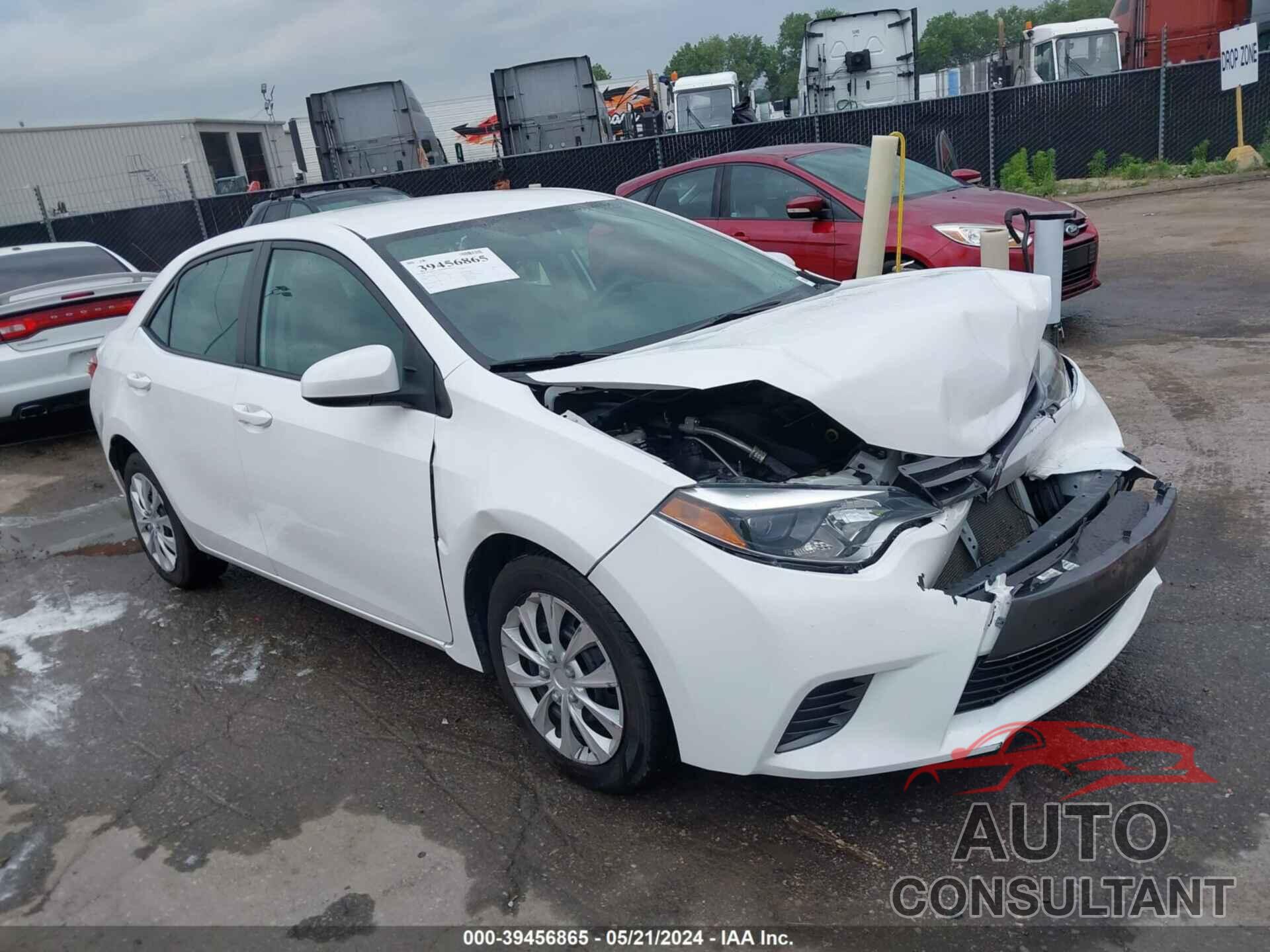 TOYOTA COROLLA 2016 - 2T1BURHEXGC655803