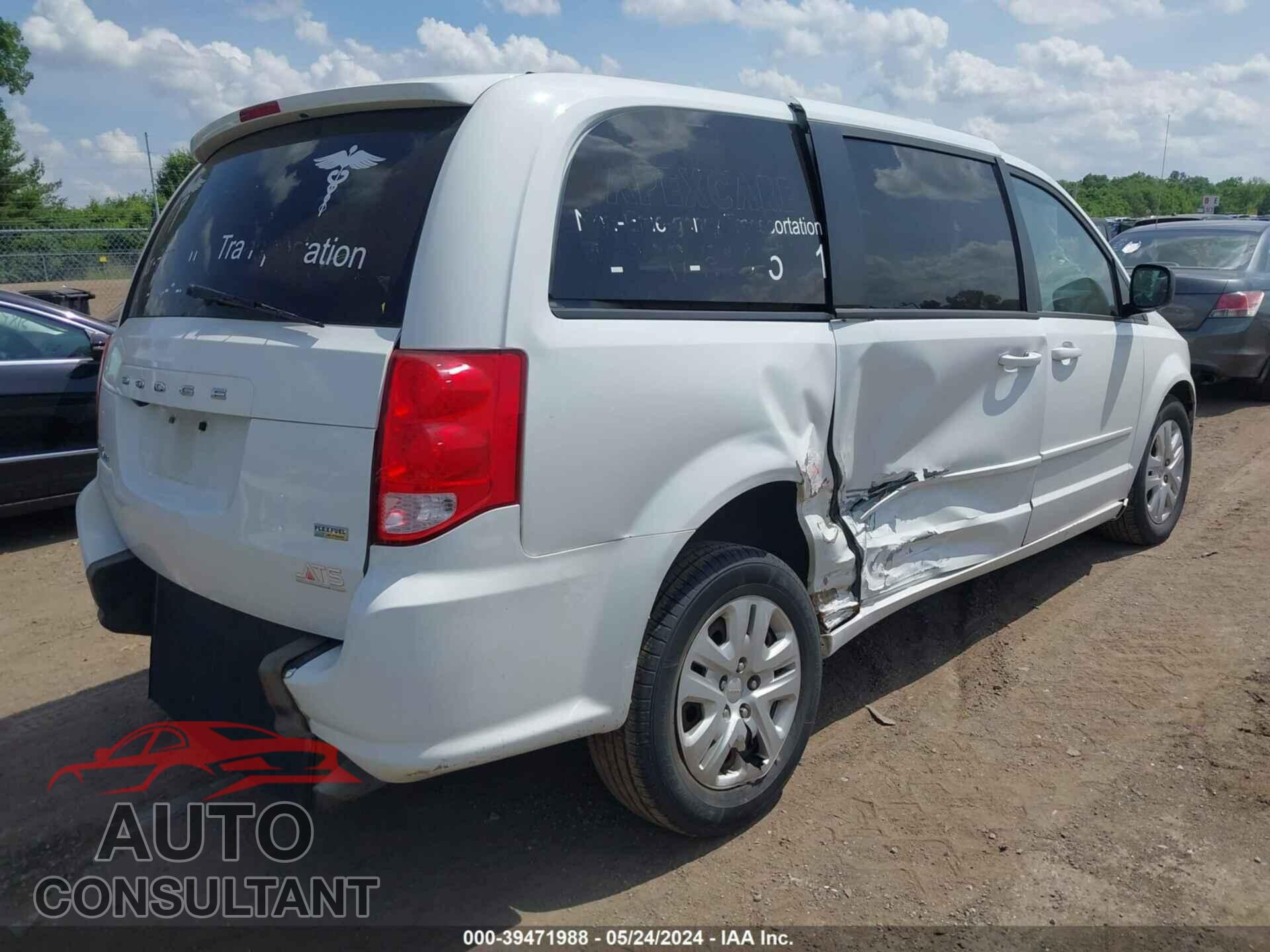 DODGE GRAND CARAVAN 2017 - 2C4RDGBG5HR856149