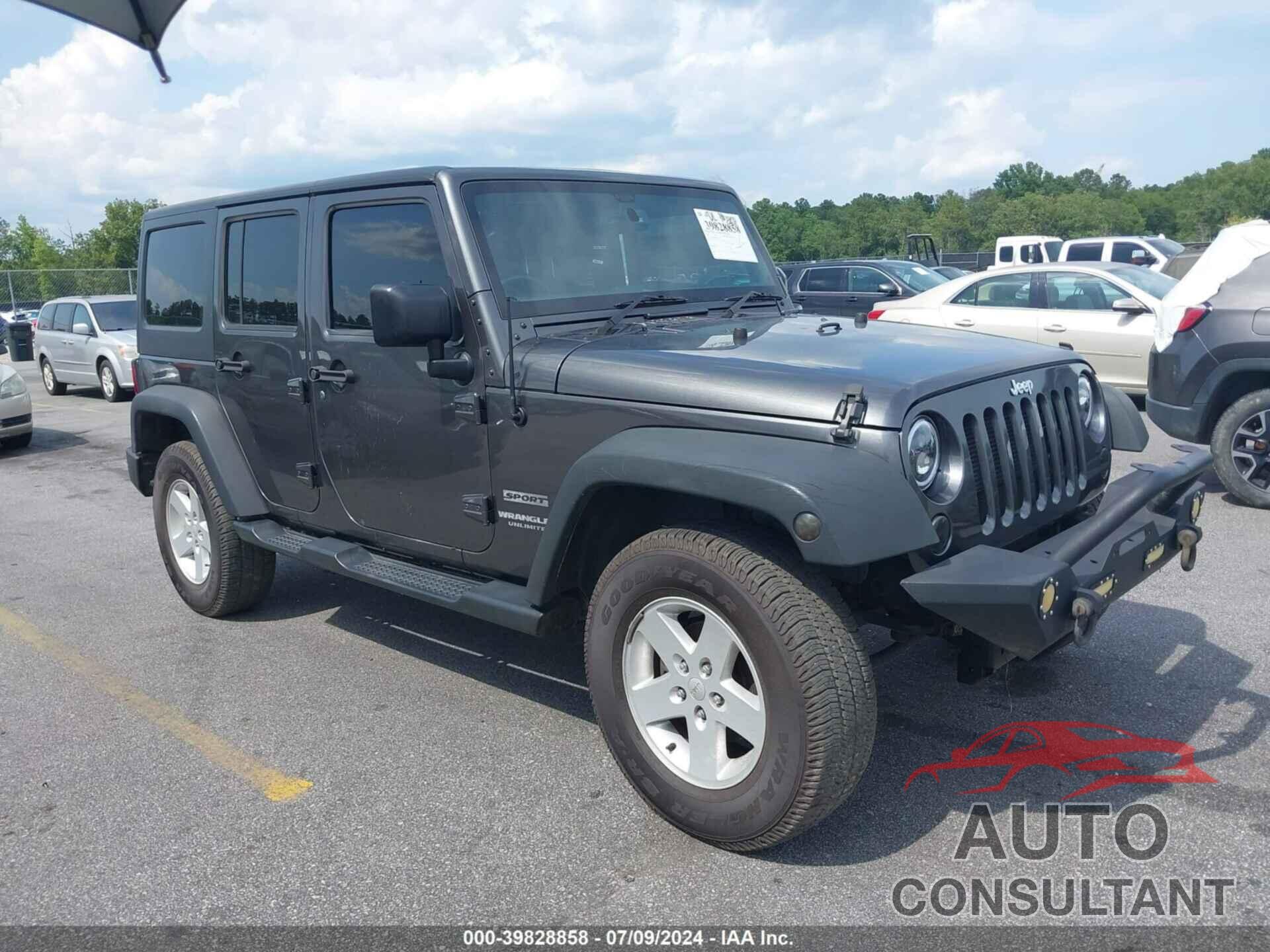 JEEP WRANGLER UNLIMITED 2016 - 1C4BJWKG9GL331140