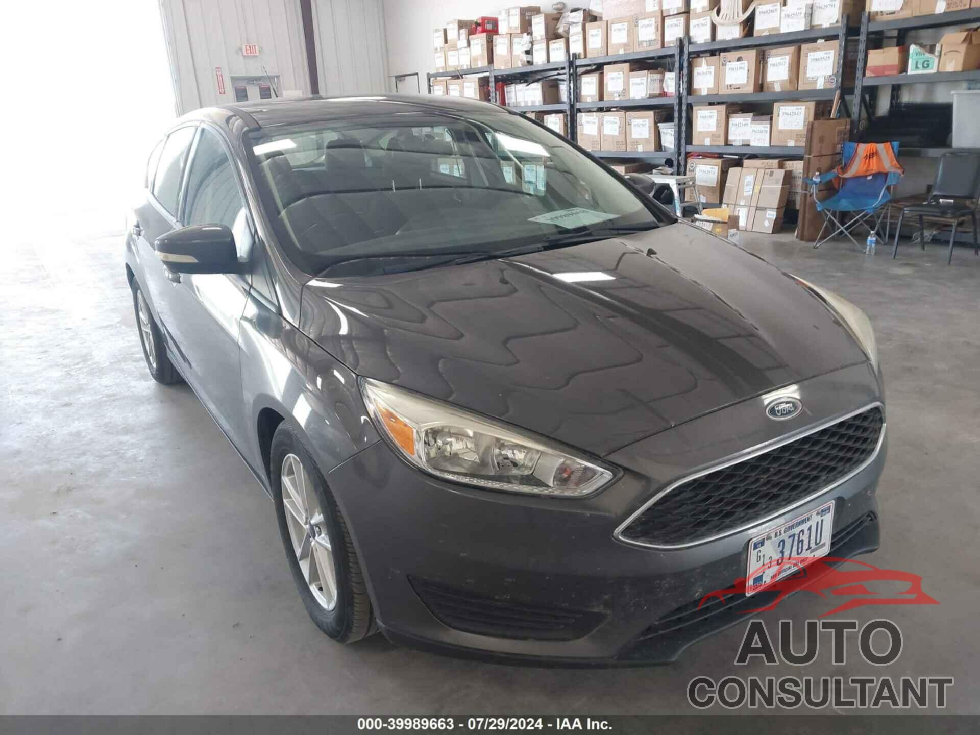 FORD FOCUS 2017 - 1FADP3K21HL304953