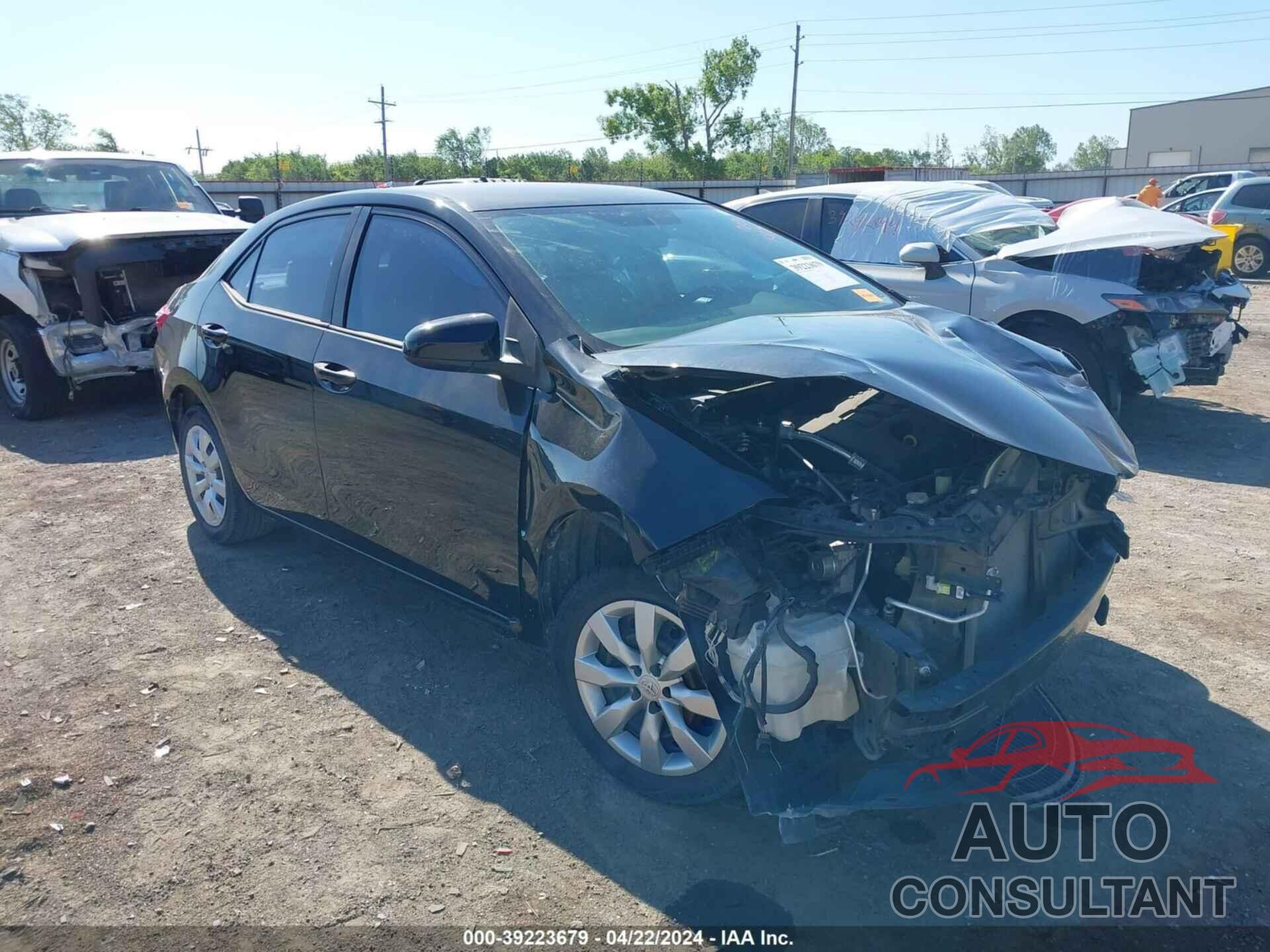 TOYOTA COROLLA 2016 - 5YFBURHE8GP450884