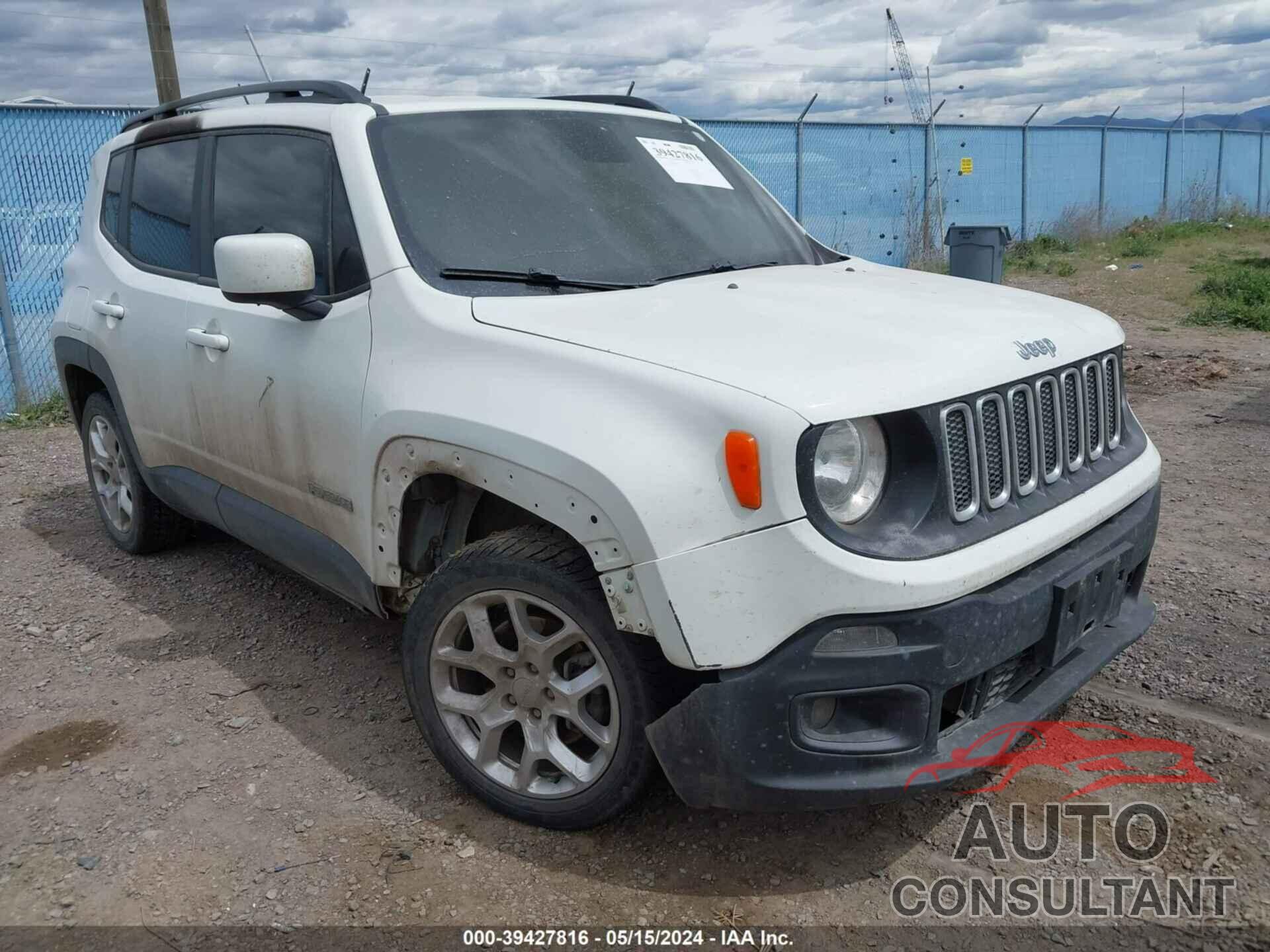 JEEP RENEGADE 2017 - ZACCJABB6HPG20937