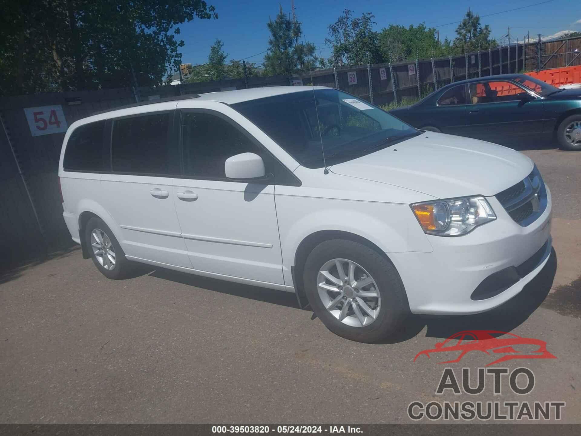 DODGE GRAND CARAVAN 2016 - 2C4RDGCG8GR387782