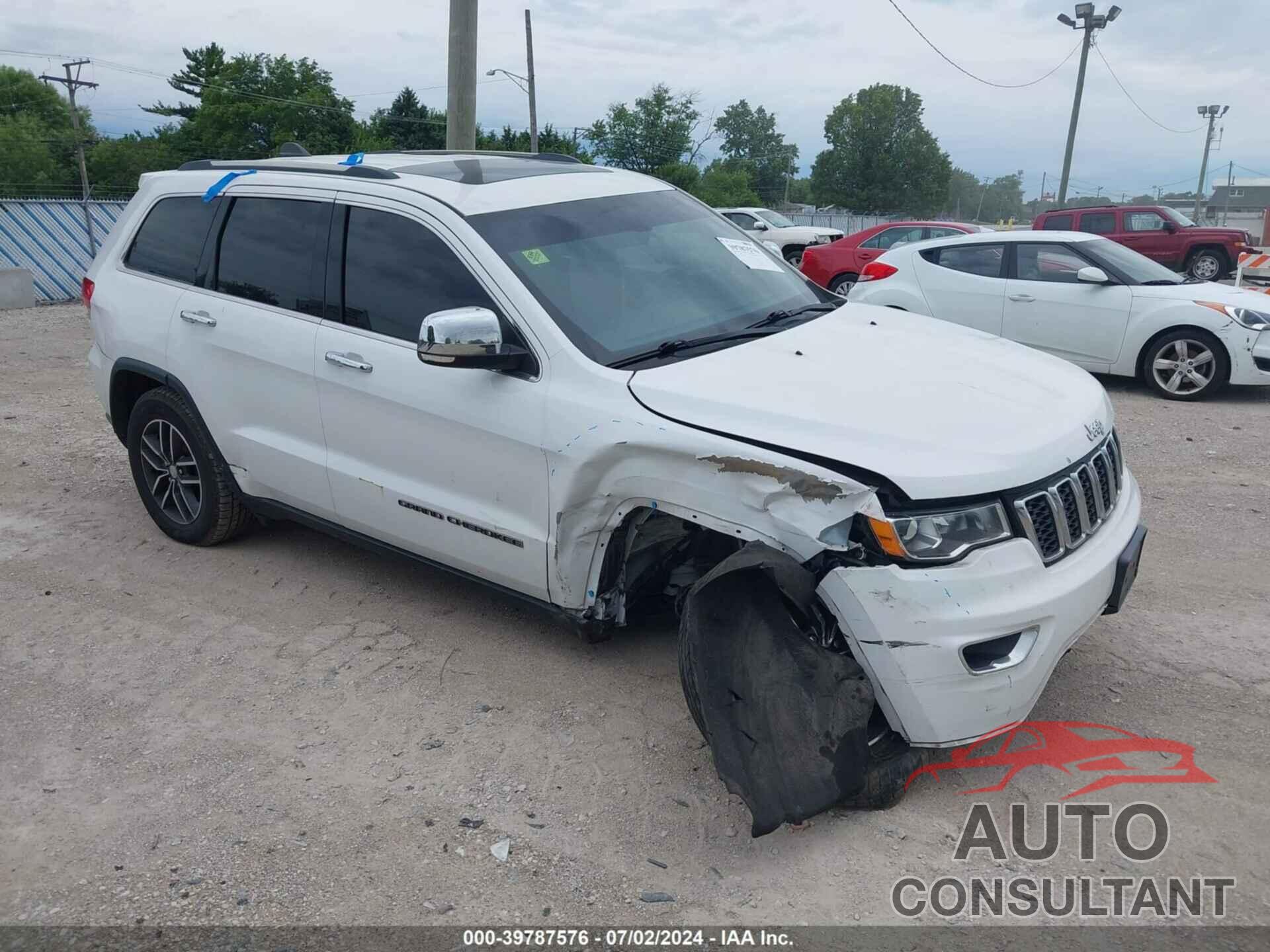 JEEP GRAND CHEROKEE 2017 - 1C4RJFBG4HC840911