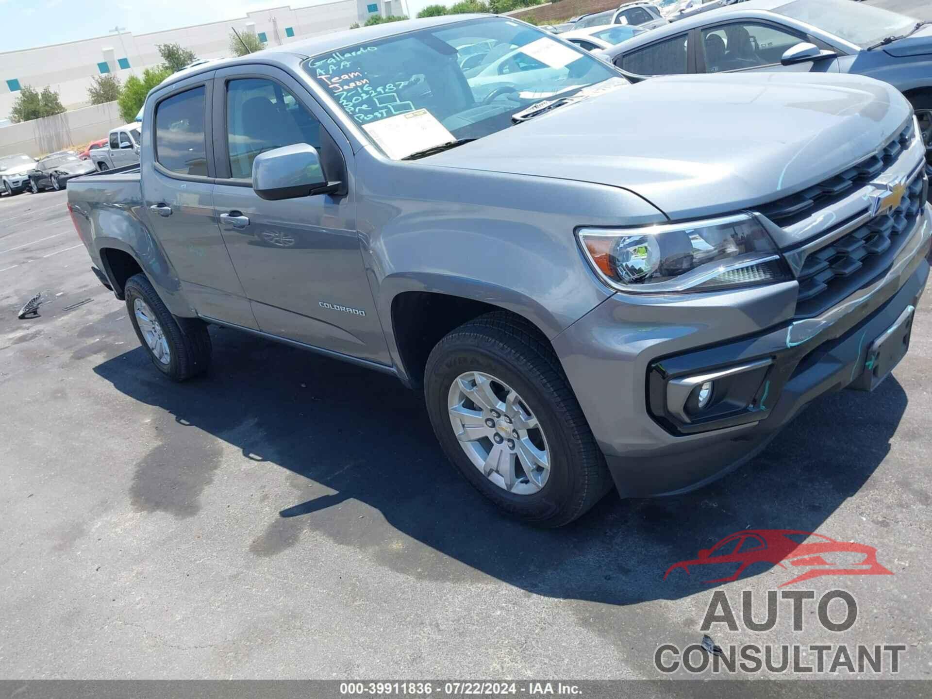 CHEVROLET COLORADO 2022 - 1GCGSCEA2N1266651