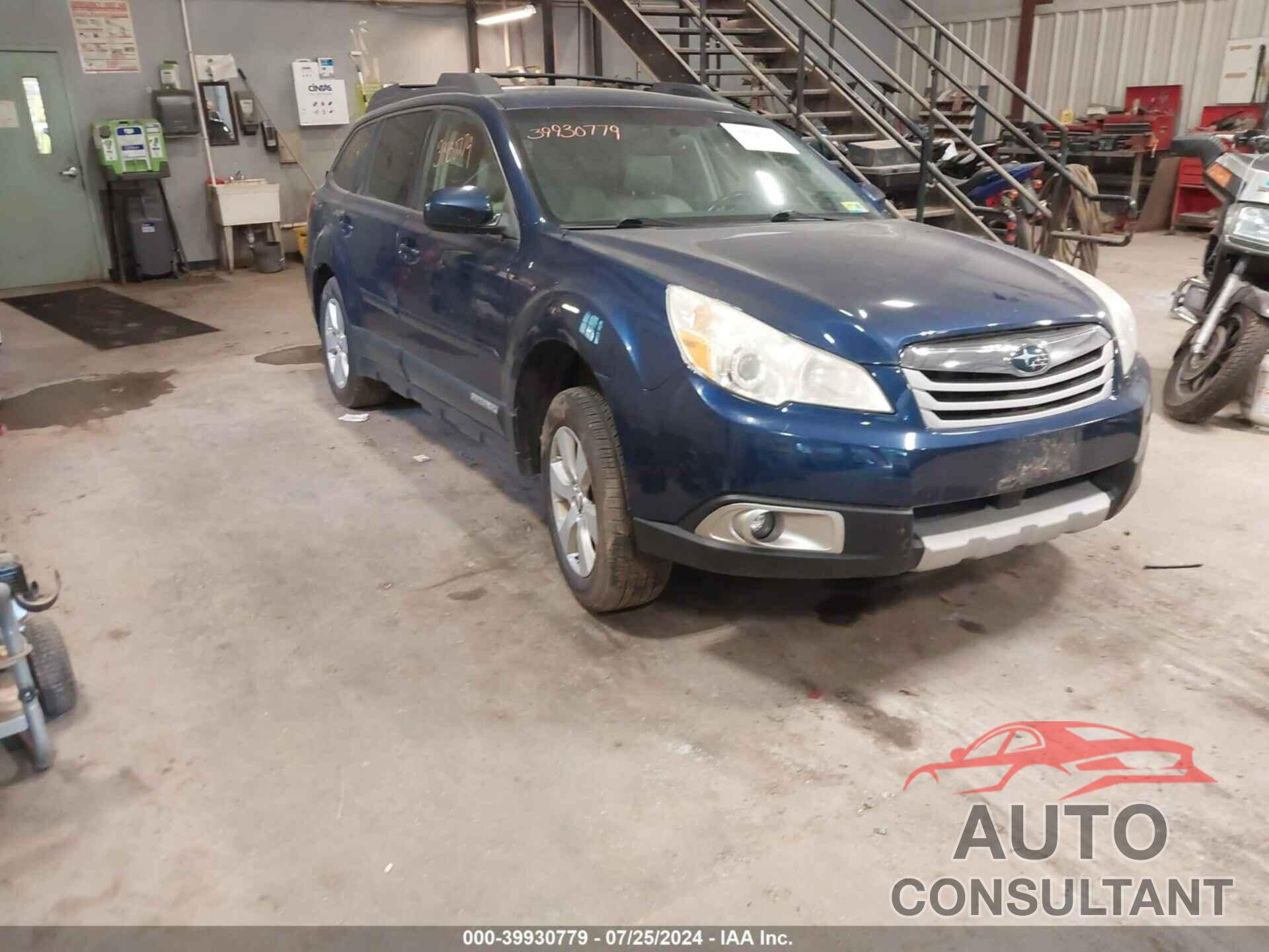 SUBARU OUTBACK 2011 - 4S4BRBKC0B3434529