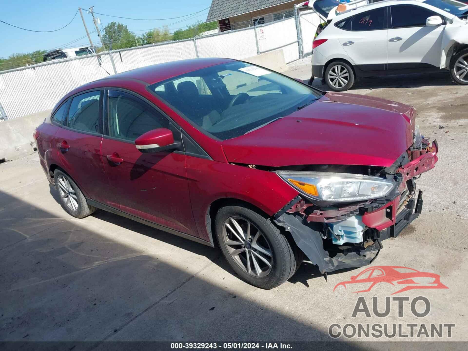 FORD FOCUS 2017 - 1FADP3F27HL228553