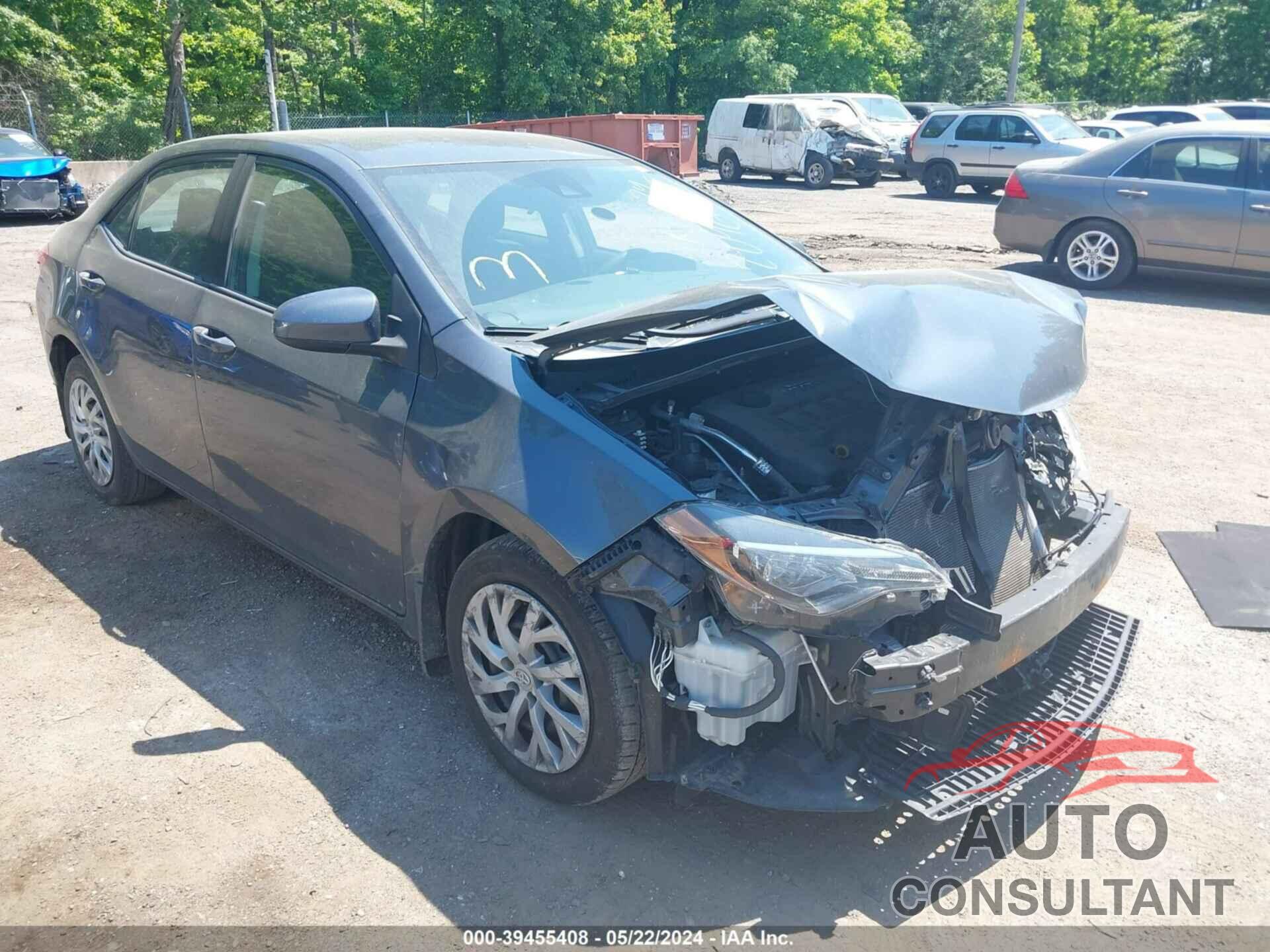TOYOTA COROLLA 2019 - 2T1BURHE0KC125784
