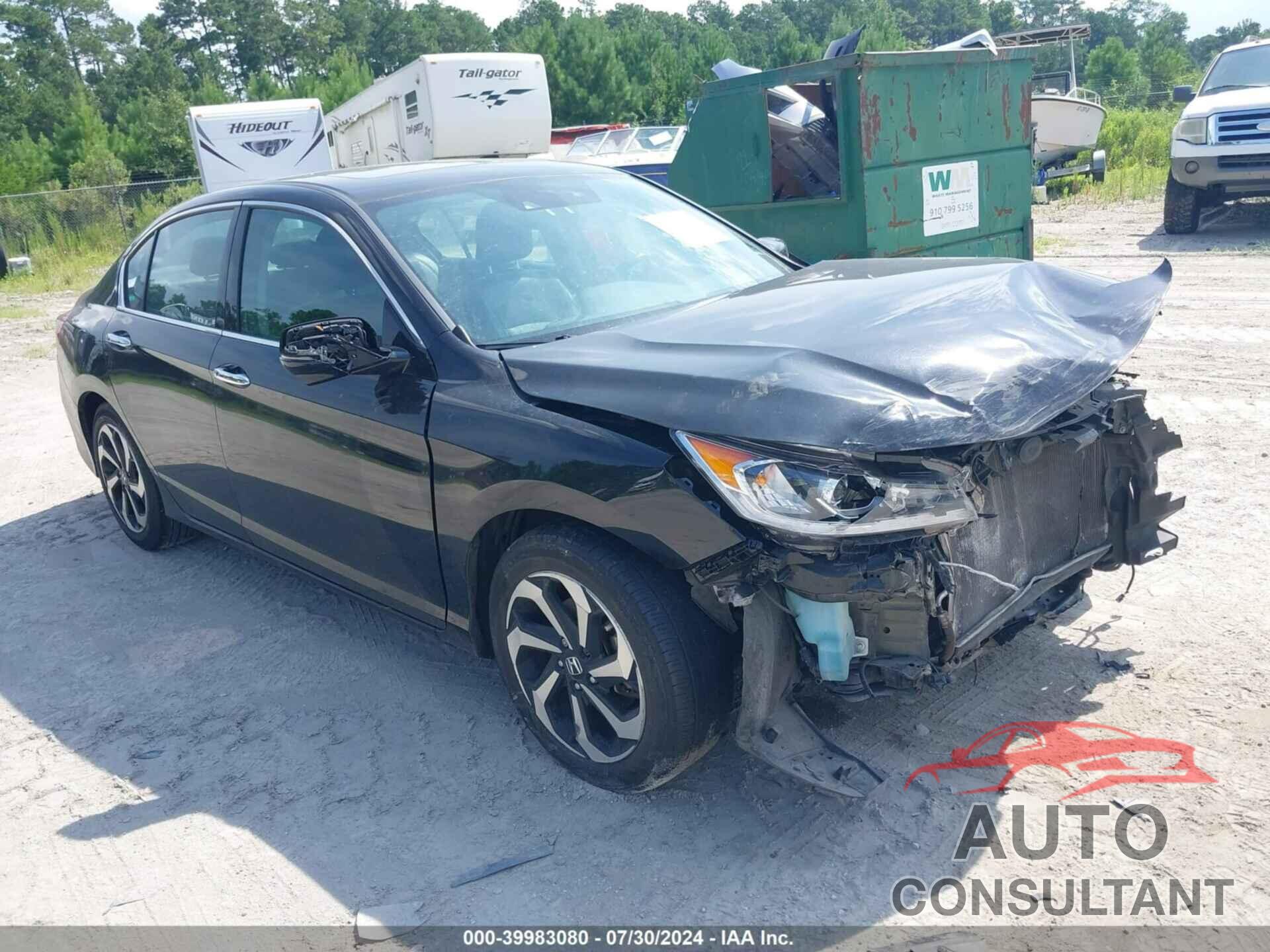 HONDA ACCORD 2017 - 1HGCR3F07HA002492