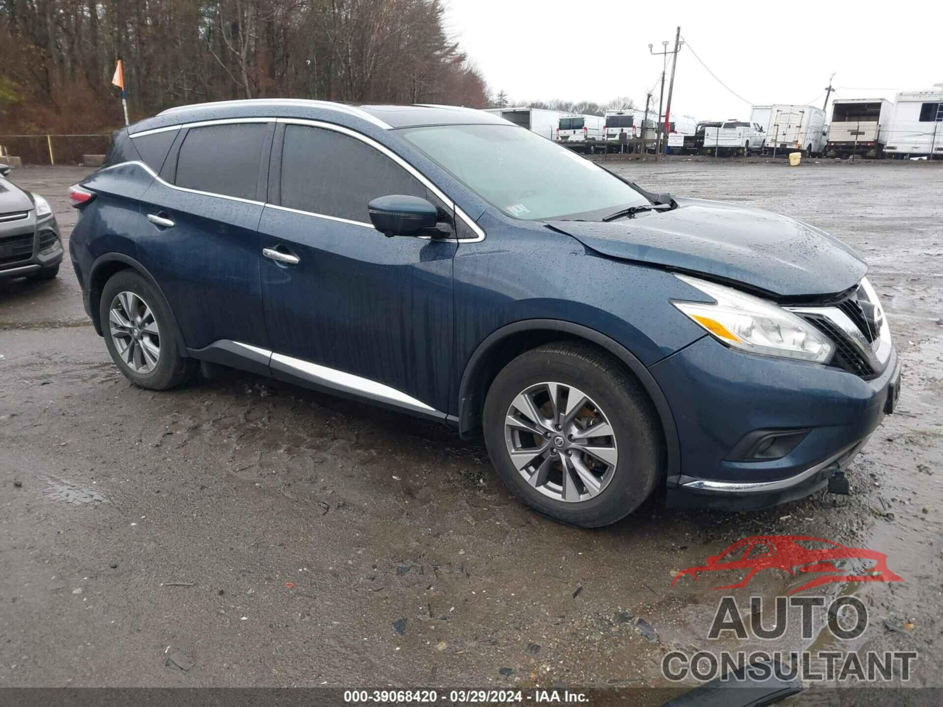 NISSAN MURANO 2016 - 5N1AZ2MH3GN117814