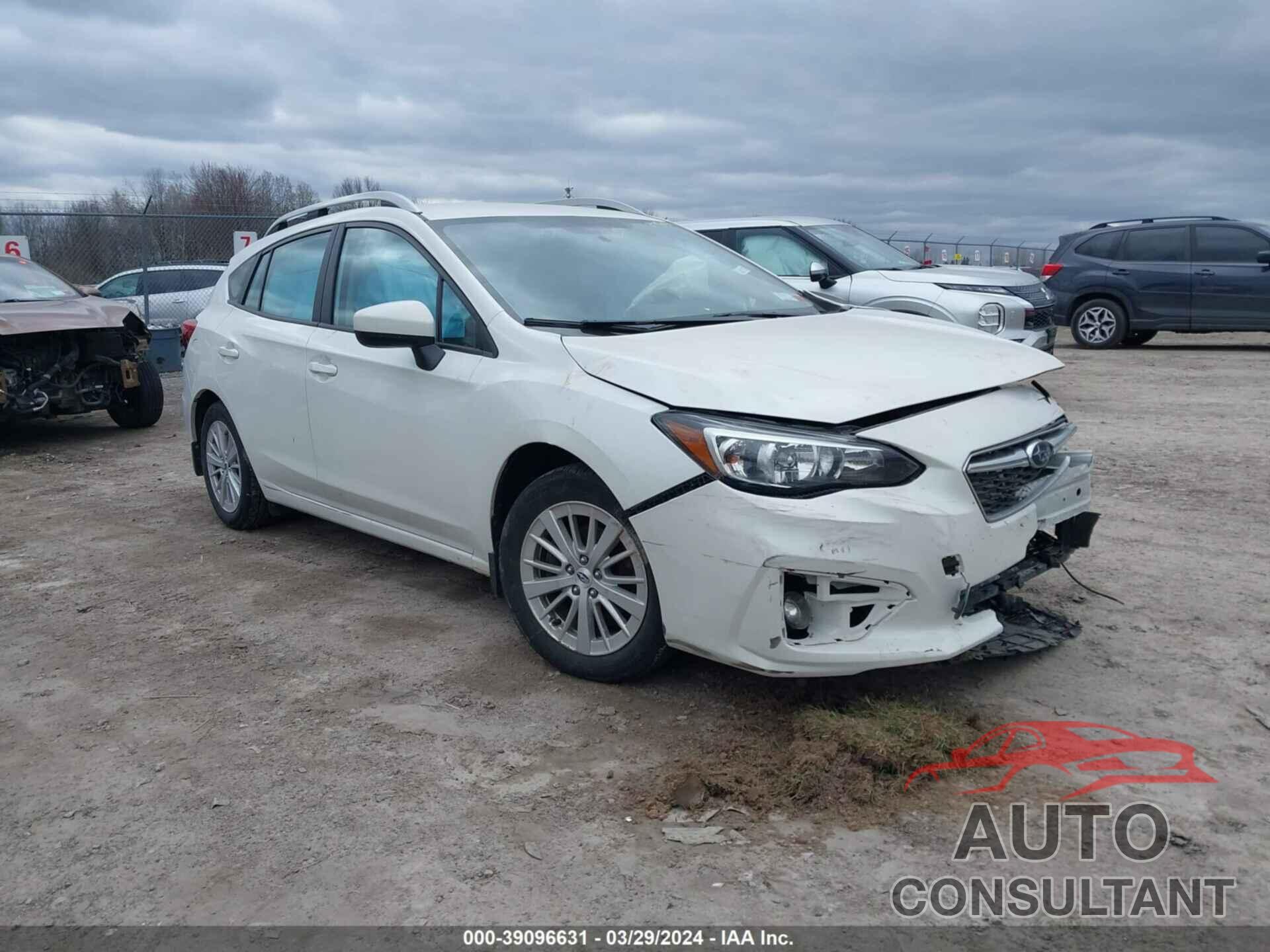 SUBARU IMPREZA 2018 - 4S3GTAD63J3726512