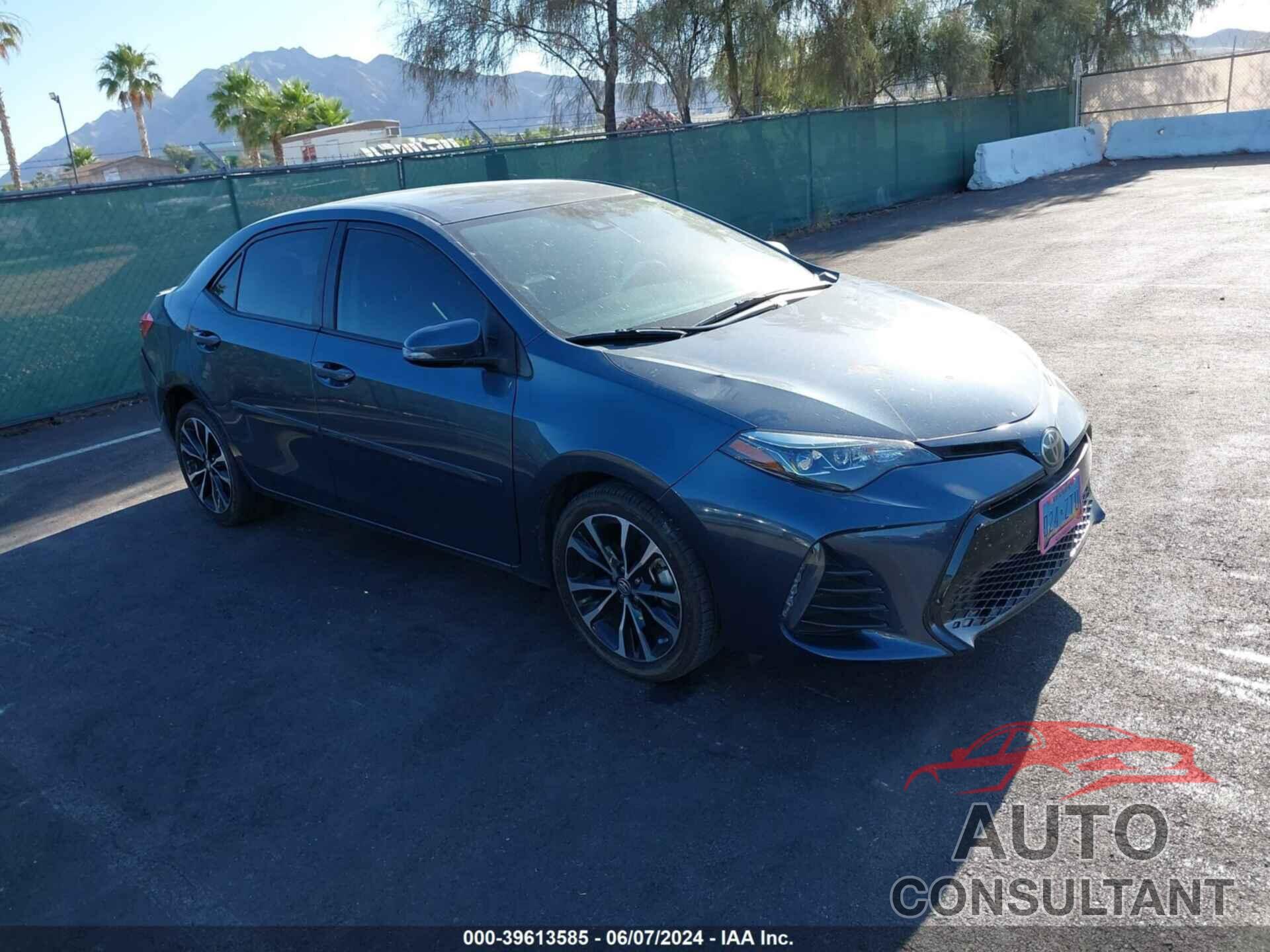 TOYOTA COROLLA 2019 - 2T1BURHE2KC176476