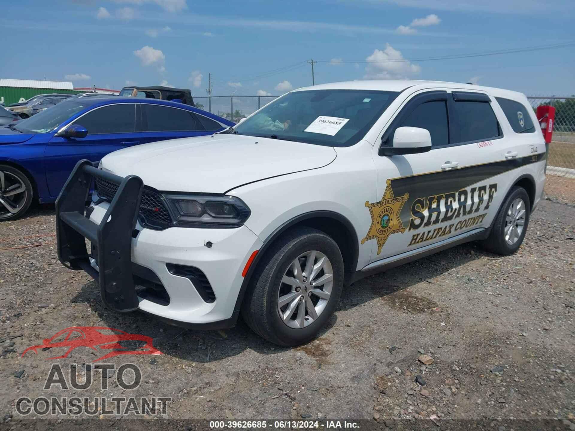 DODGE DURANGO 2021 - 1C4RDJFG9MC832463