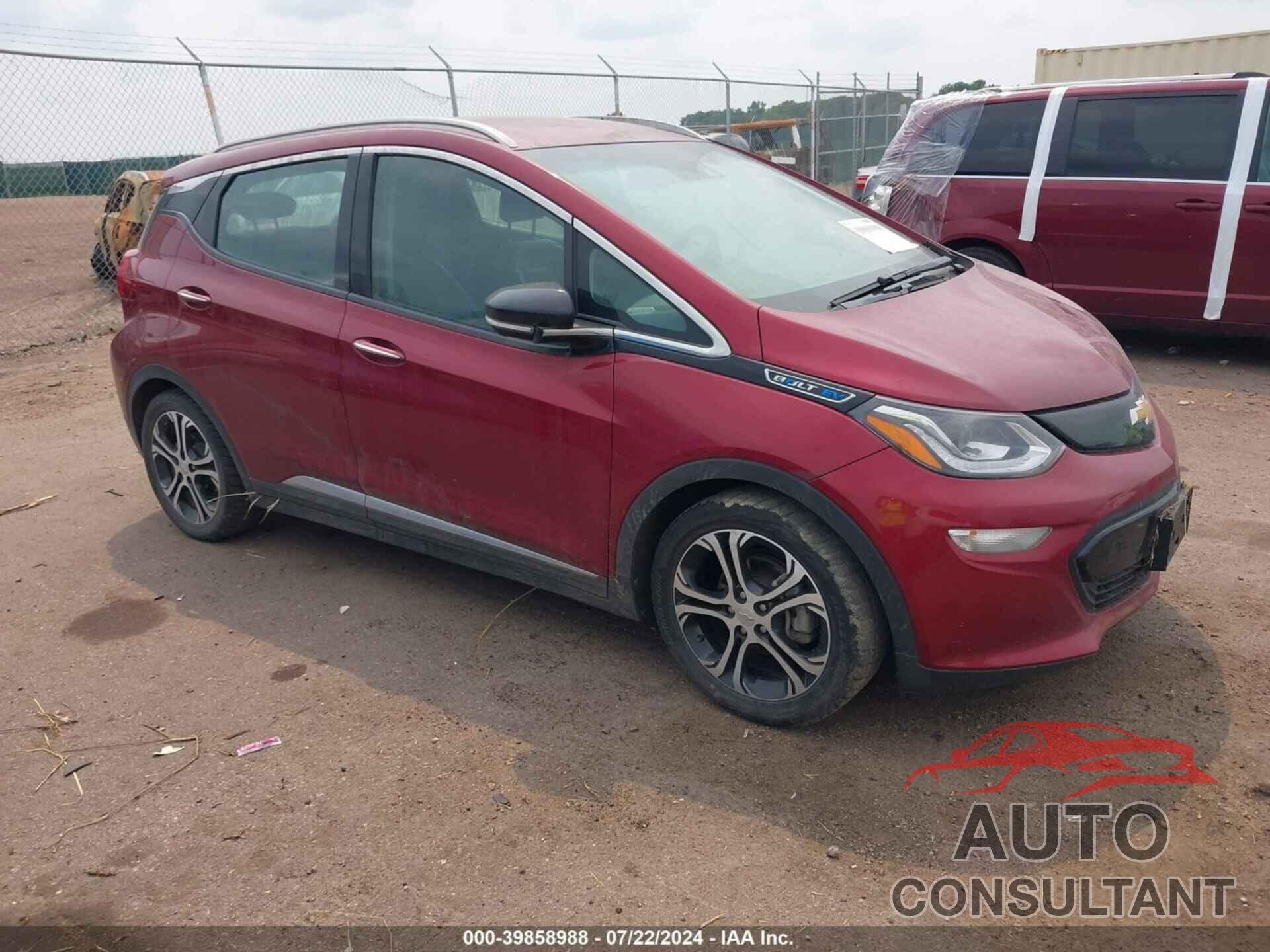 CHEVROLET BOLT EV 2017 - 1G1FX6S09H4157089