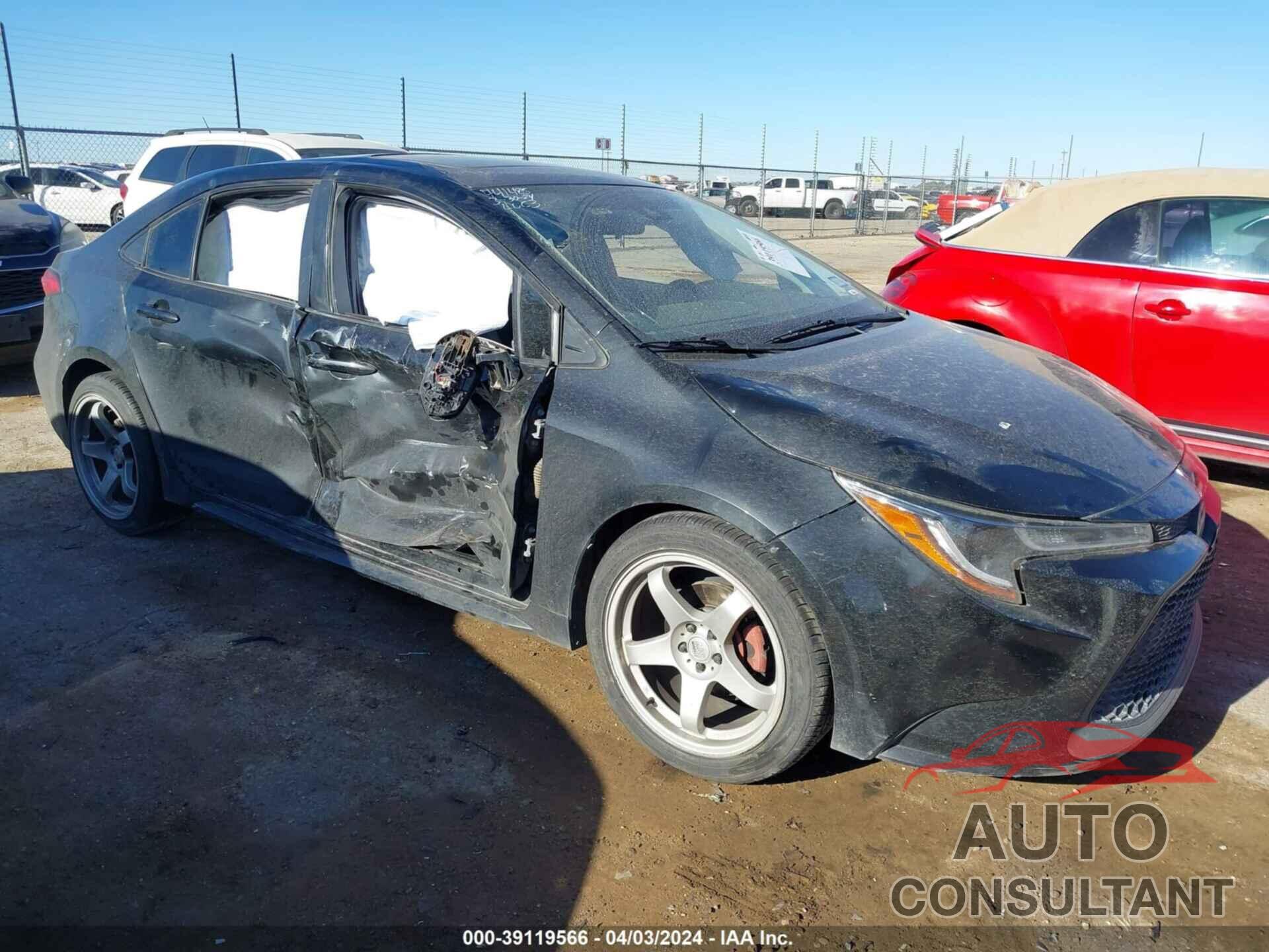 TOYOTA COROLLA 2020 - JTDHPRAE0LJ054944
