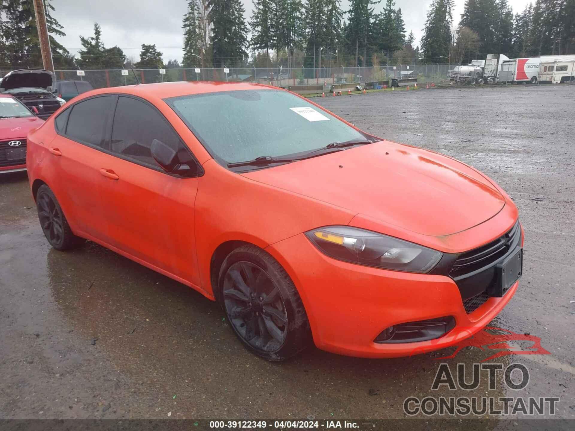 DODGE DART 2016 - 1C3CDFFA9GD796856