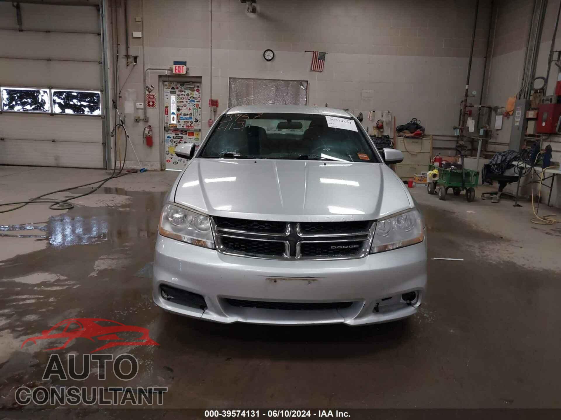DODGE AVENGER 2011 - 1B3BD1FB7BN602185