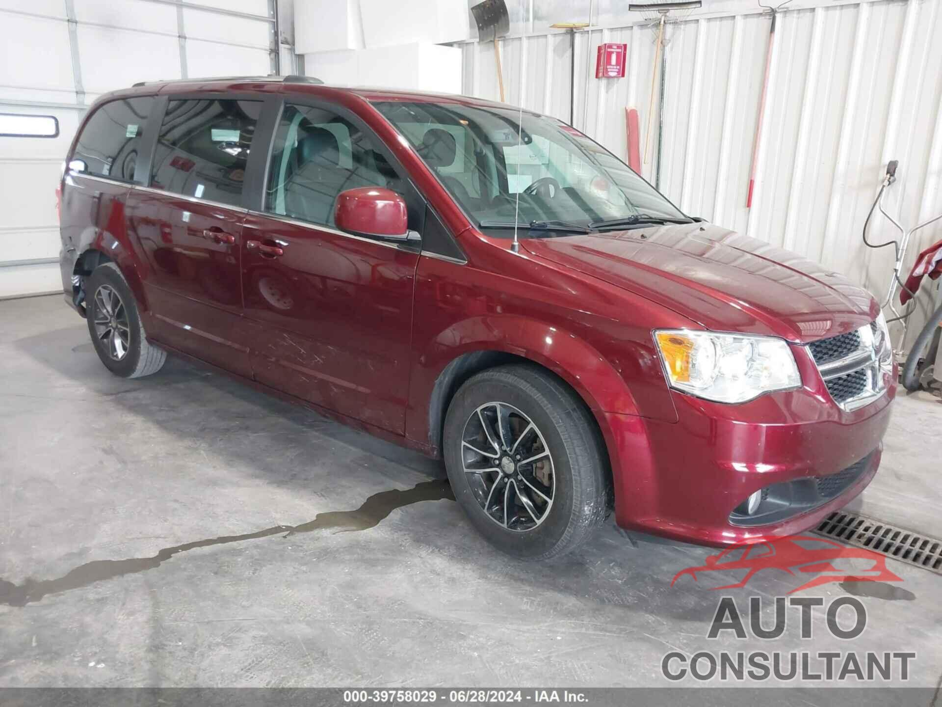 DODGE GRAND CARAVAN 2017 - 2C4RDGCG0HR847986