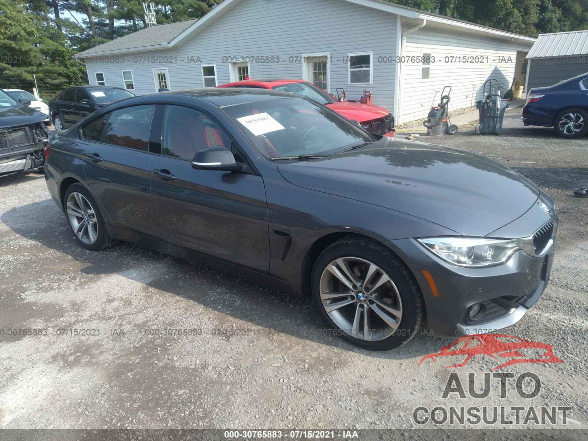 BMW 4 SERIES 2017 - WBA4F9C53HG792009