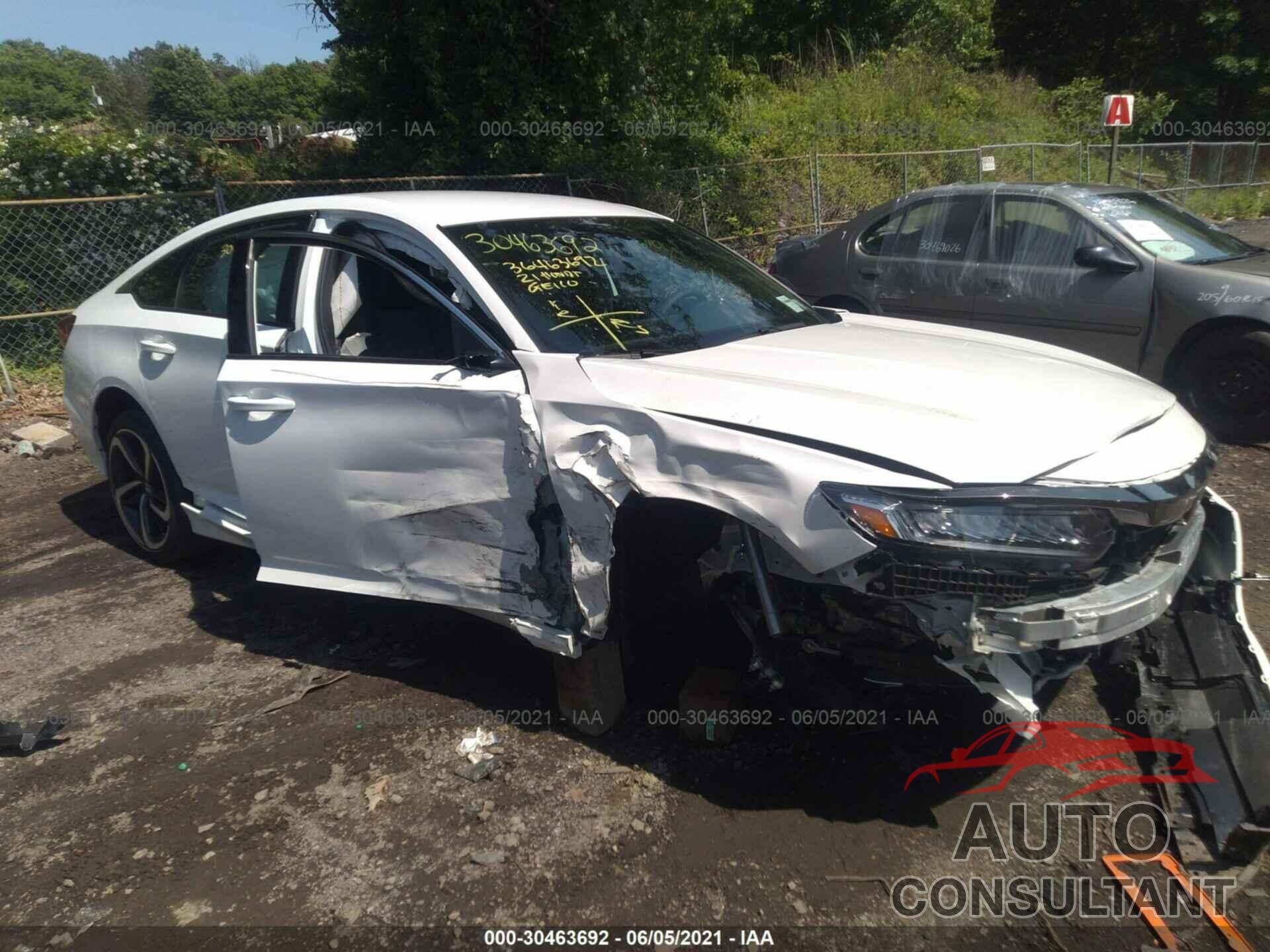 HONDA ACCORD SEDAN 2021 - 1HGCV1F30MA052929