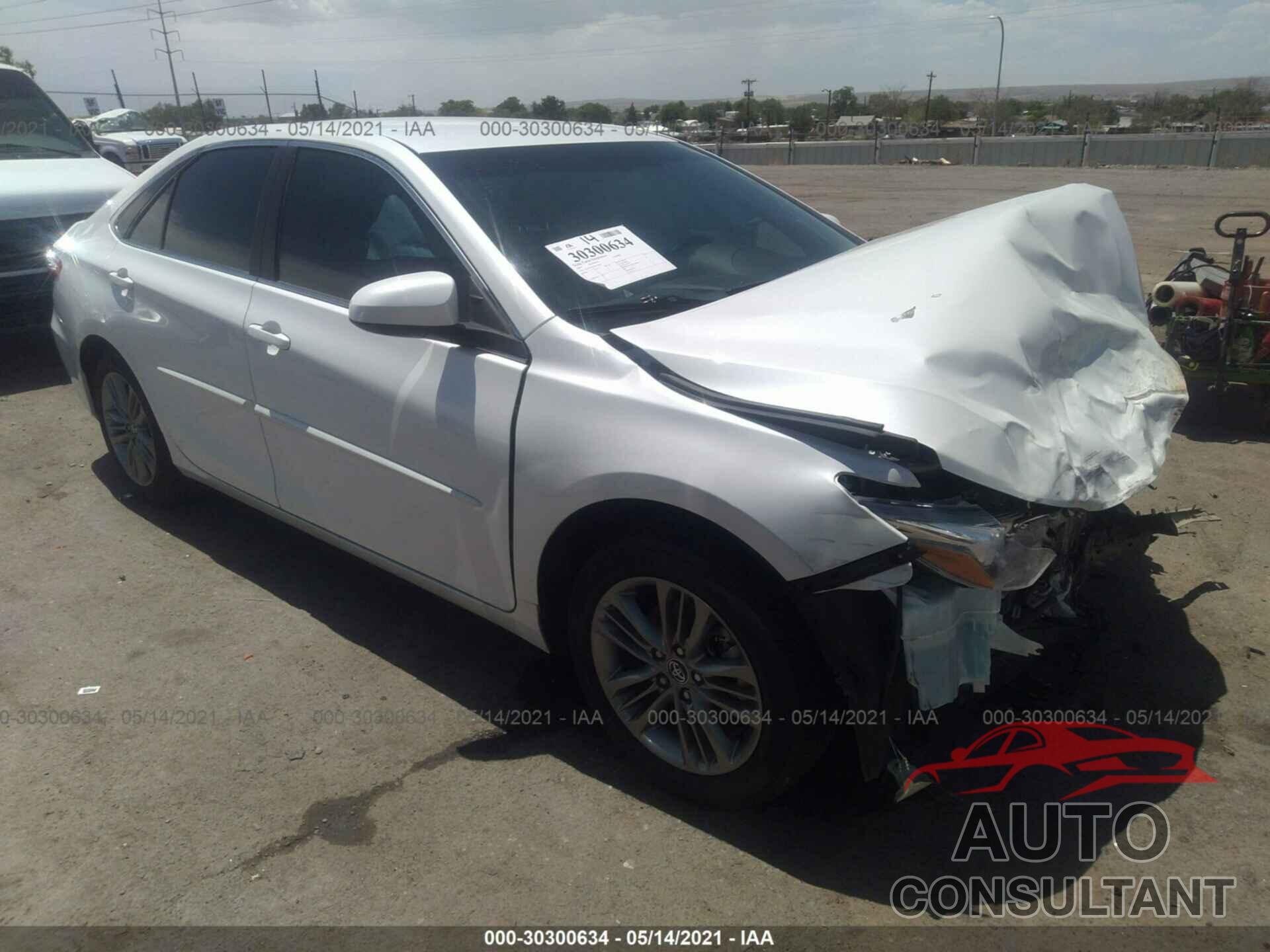 TOYOTA CAMRY 2017 - 4T1BF1FK1HU362067