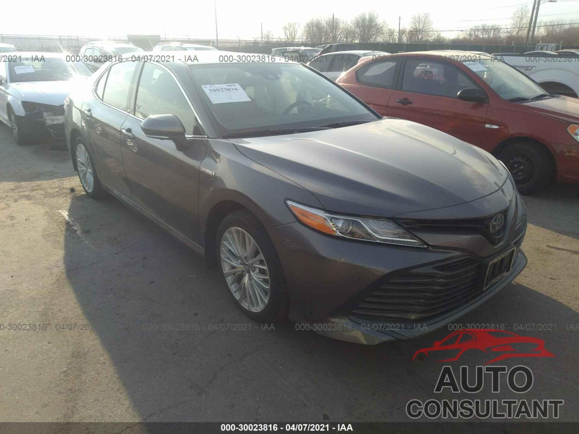 TOYOTA CAMRY 2019 - 4T1B21HK7KU515437