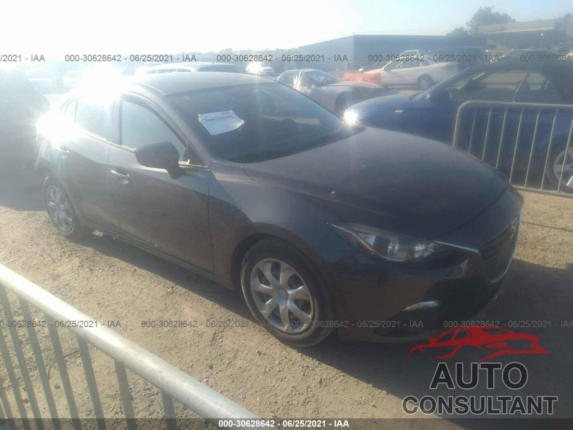 MAZDA MAZDA3 2016 - JM1BM1T73G1314337