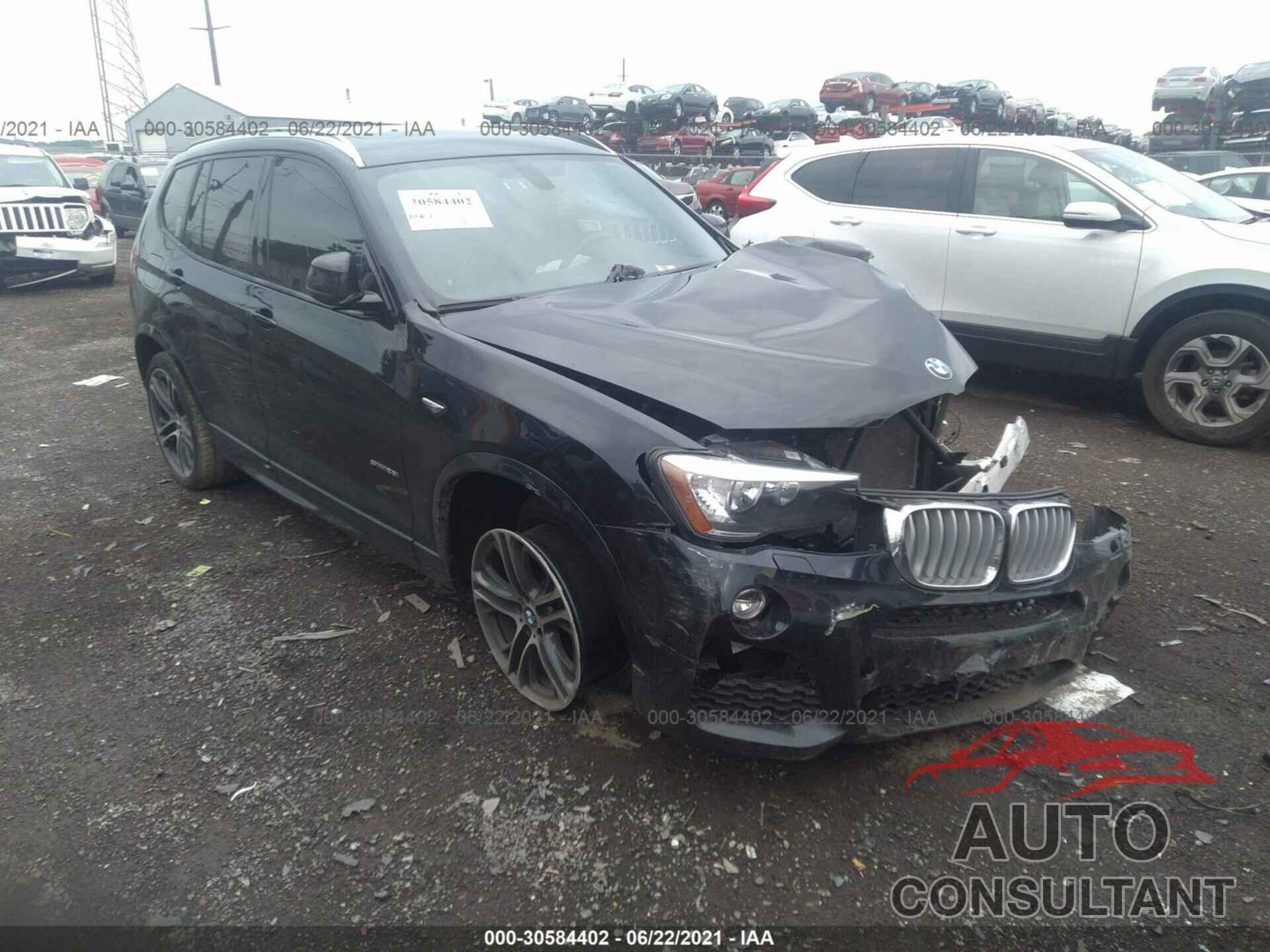 BMW X3 2017 - 5UXWZ7C38H0V92630