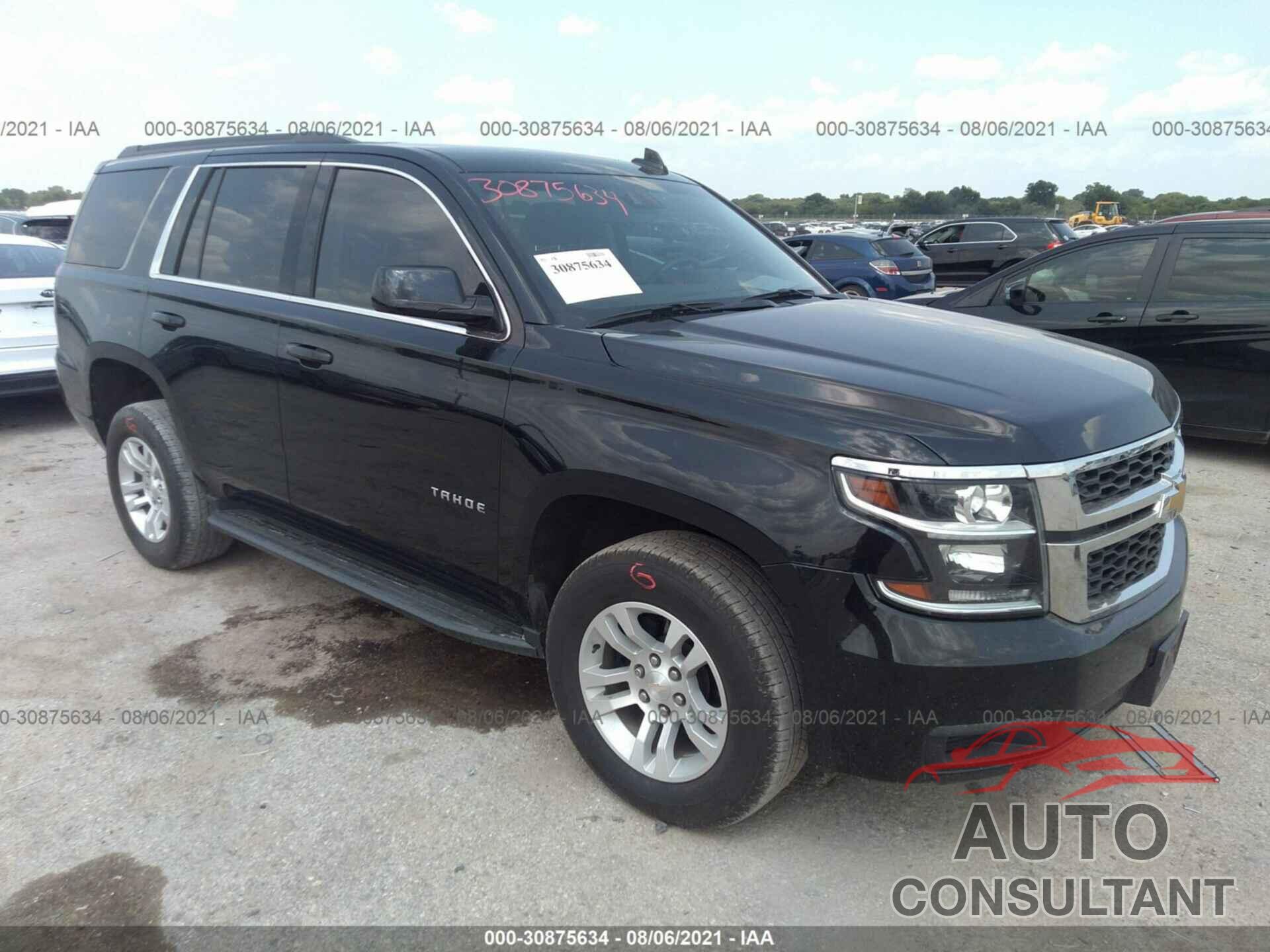 CHEVROLET TAHOE 2019 - 1GNSCAKC3KR330637