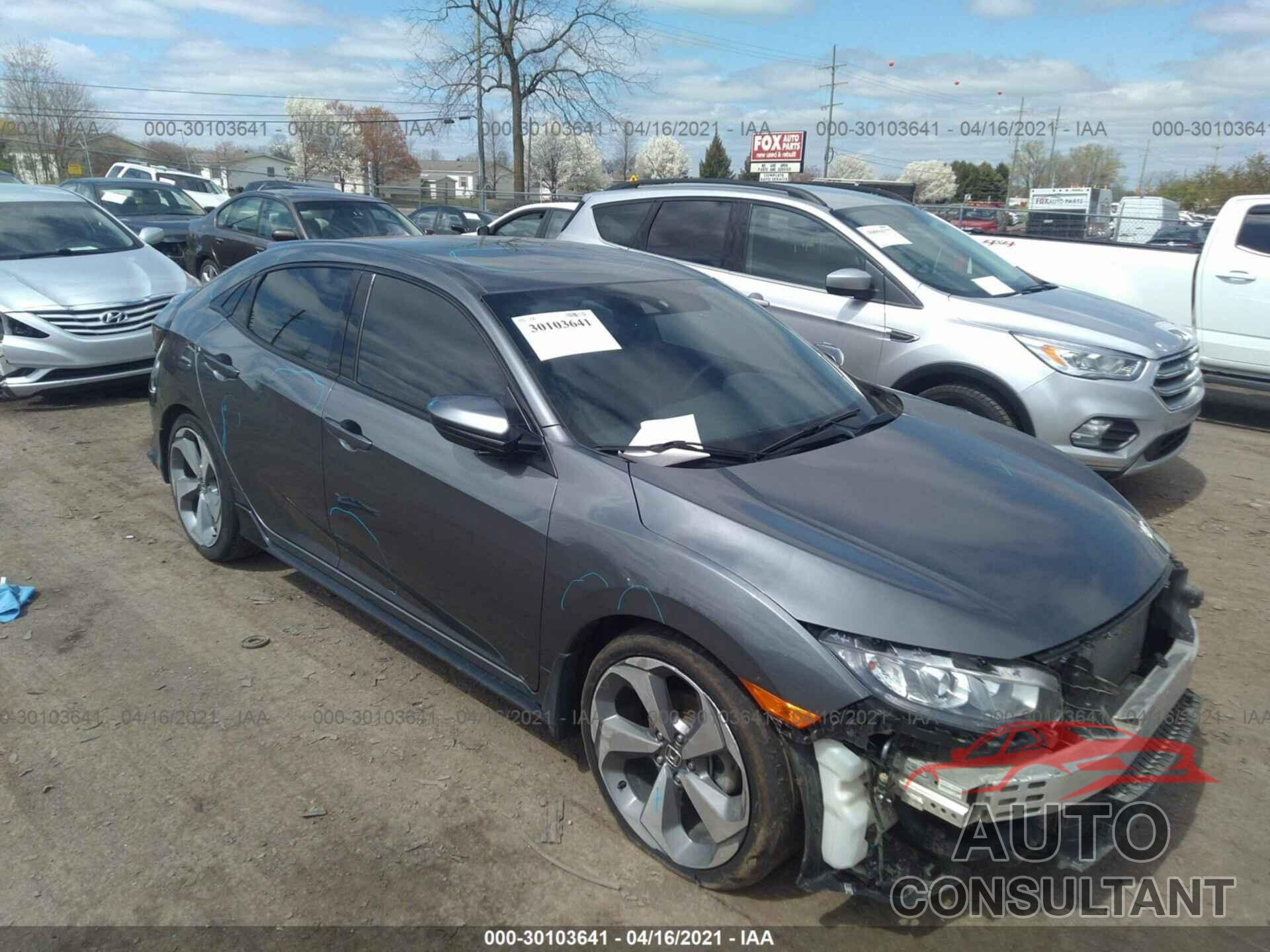 HONDA CIVIC HATCHBACK 2019 - SHHFK7G47KU208689